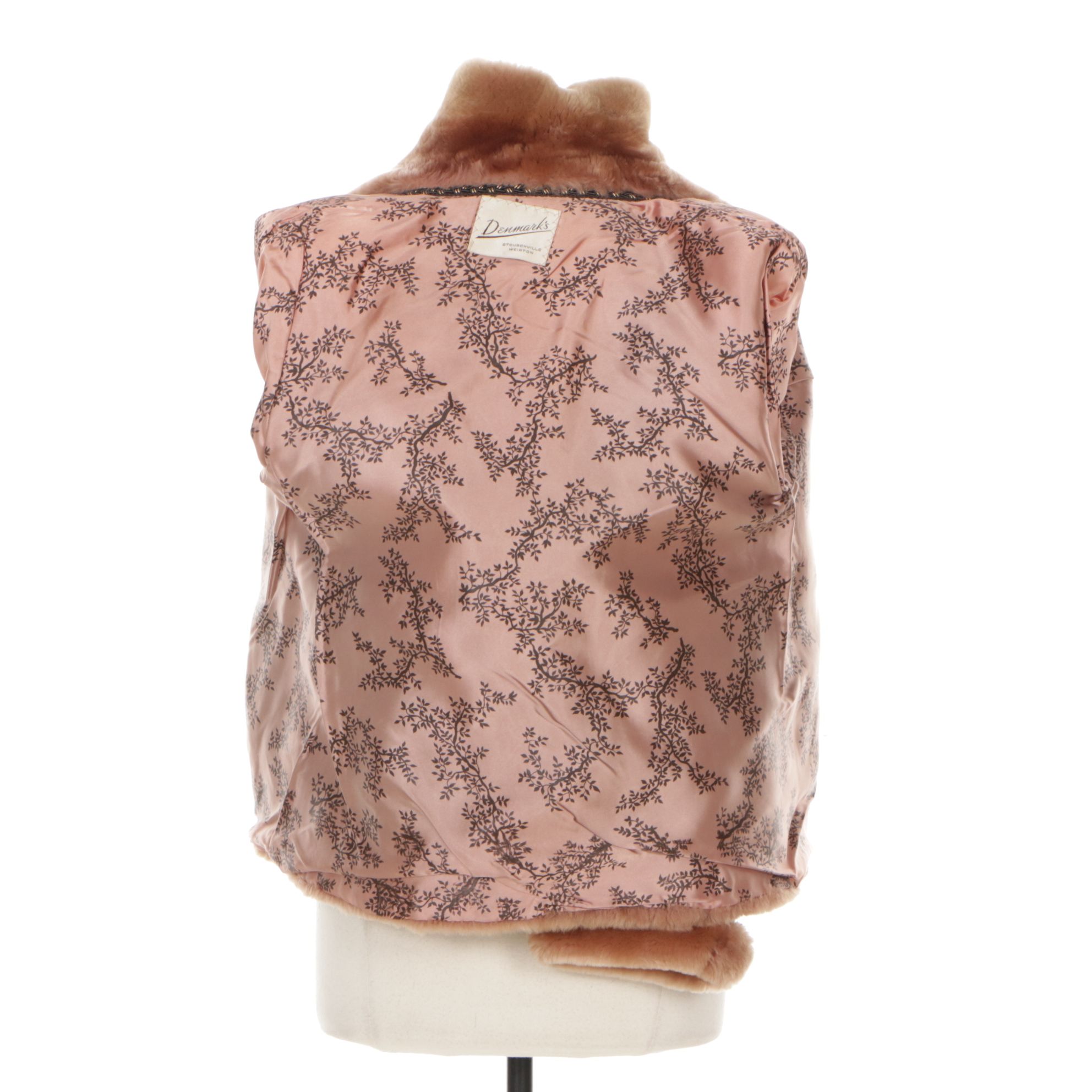 Faux Shearling Fur Jacket by Denmark's Furs