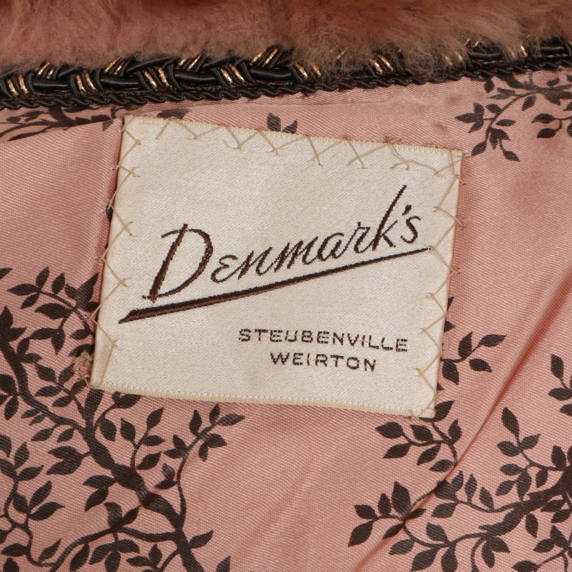 Faux Shearling Fur Jacket by Denmark's Furs