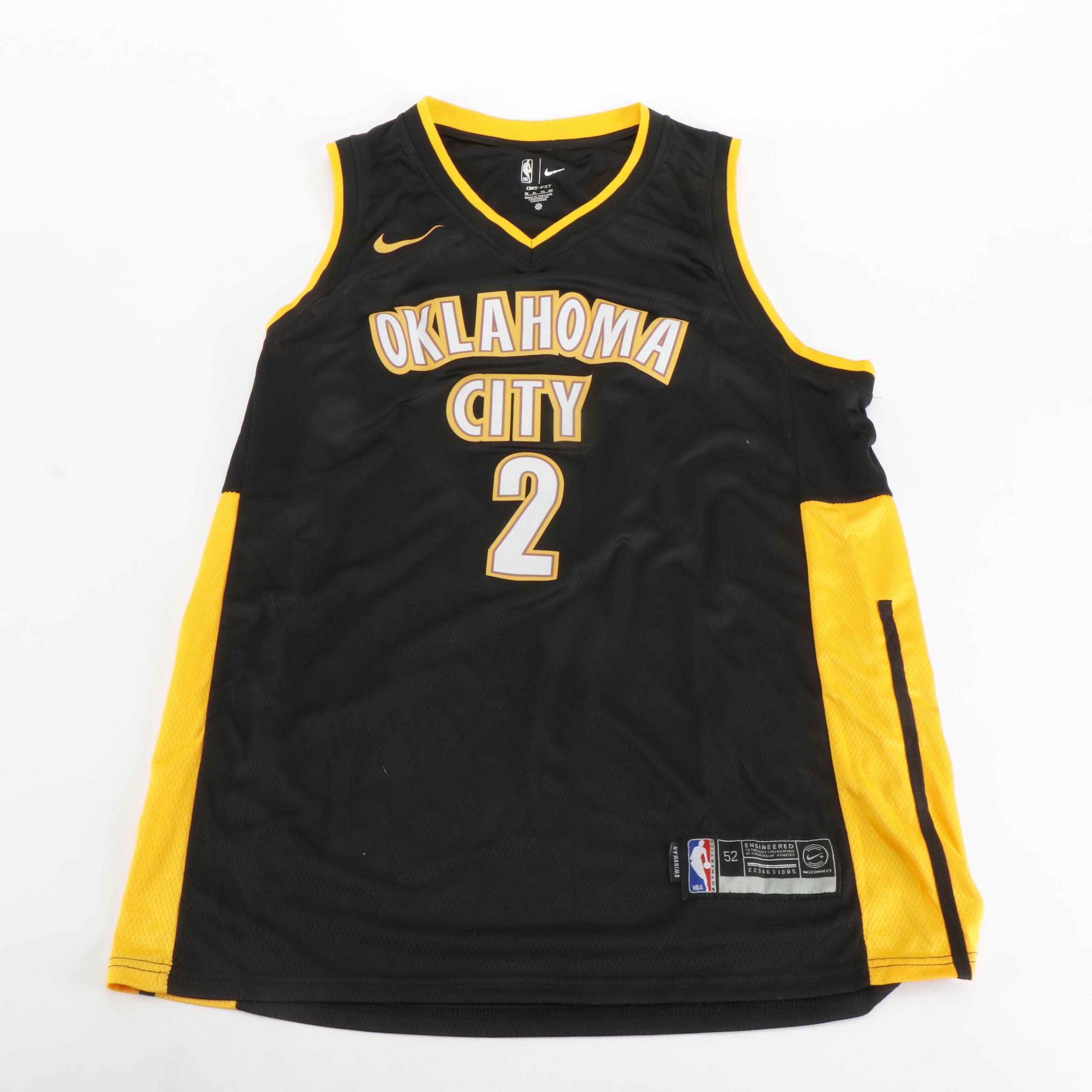 Shai Gilgeous-Alexander Signed Oklahoma City Thunder Nike Basketball Jersey, JSA
