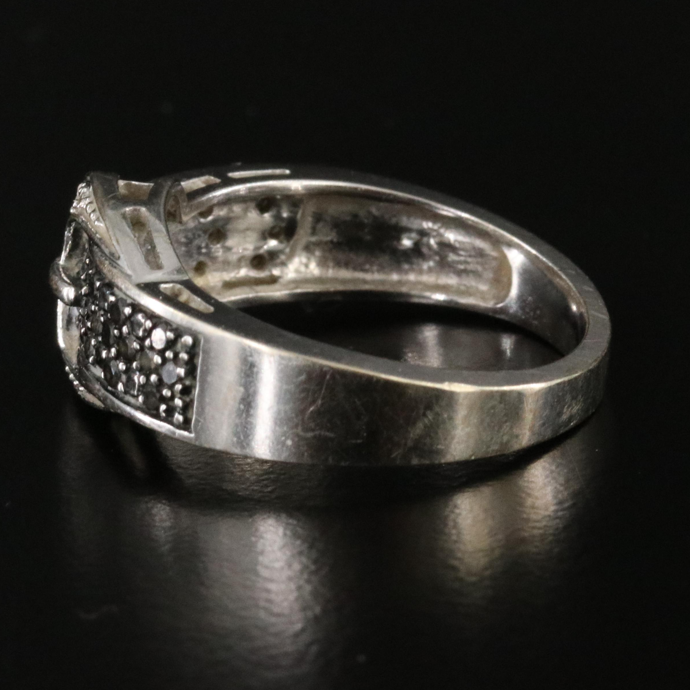 14K 0.29 CTW Diamond Buckle Ring