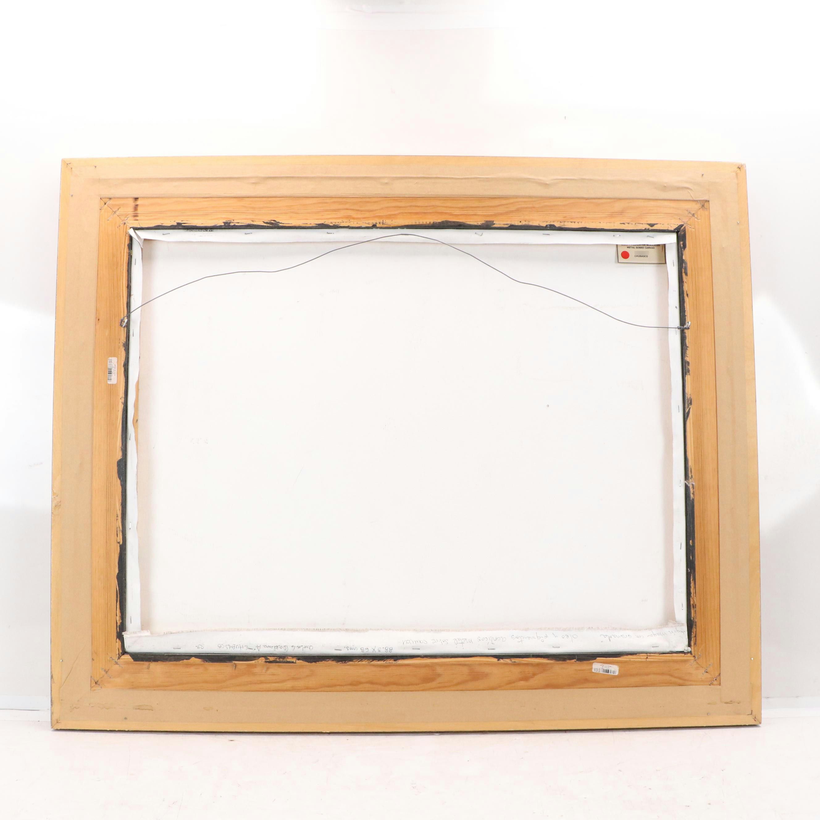 Chubasco Surrealist Mixed Media Painting, 2009