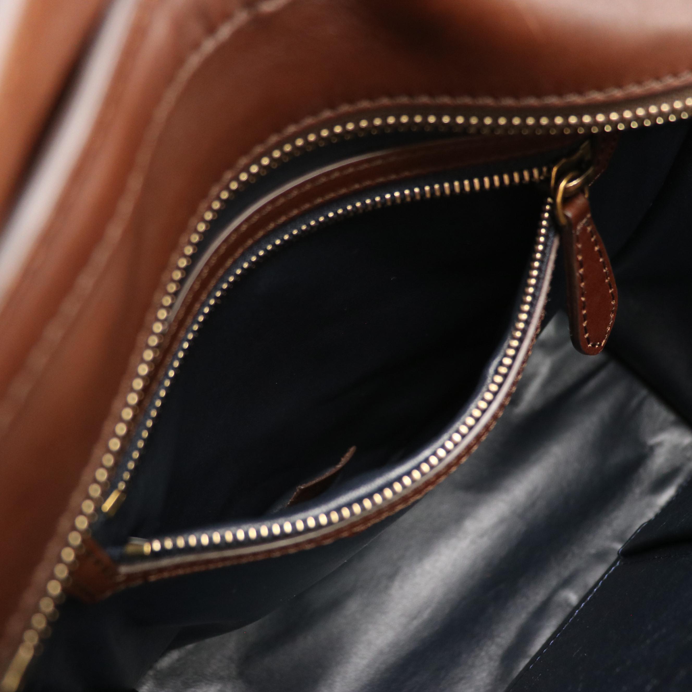 Céline Micro Luggage Handbag Tote in Tricolor Calfskin Leather