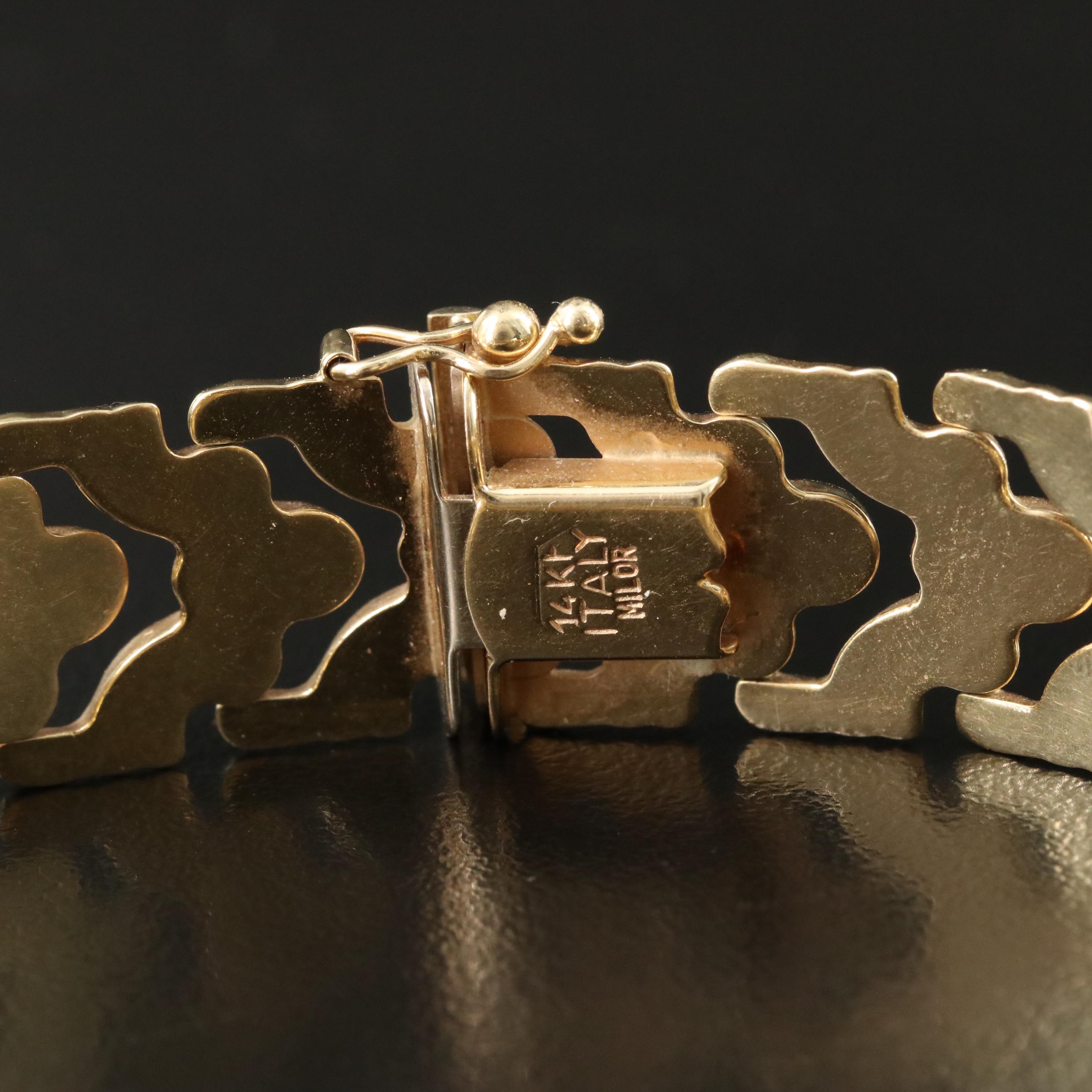 14K Link Bracelet