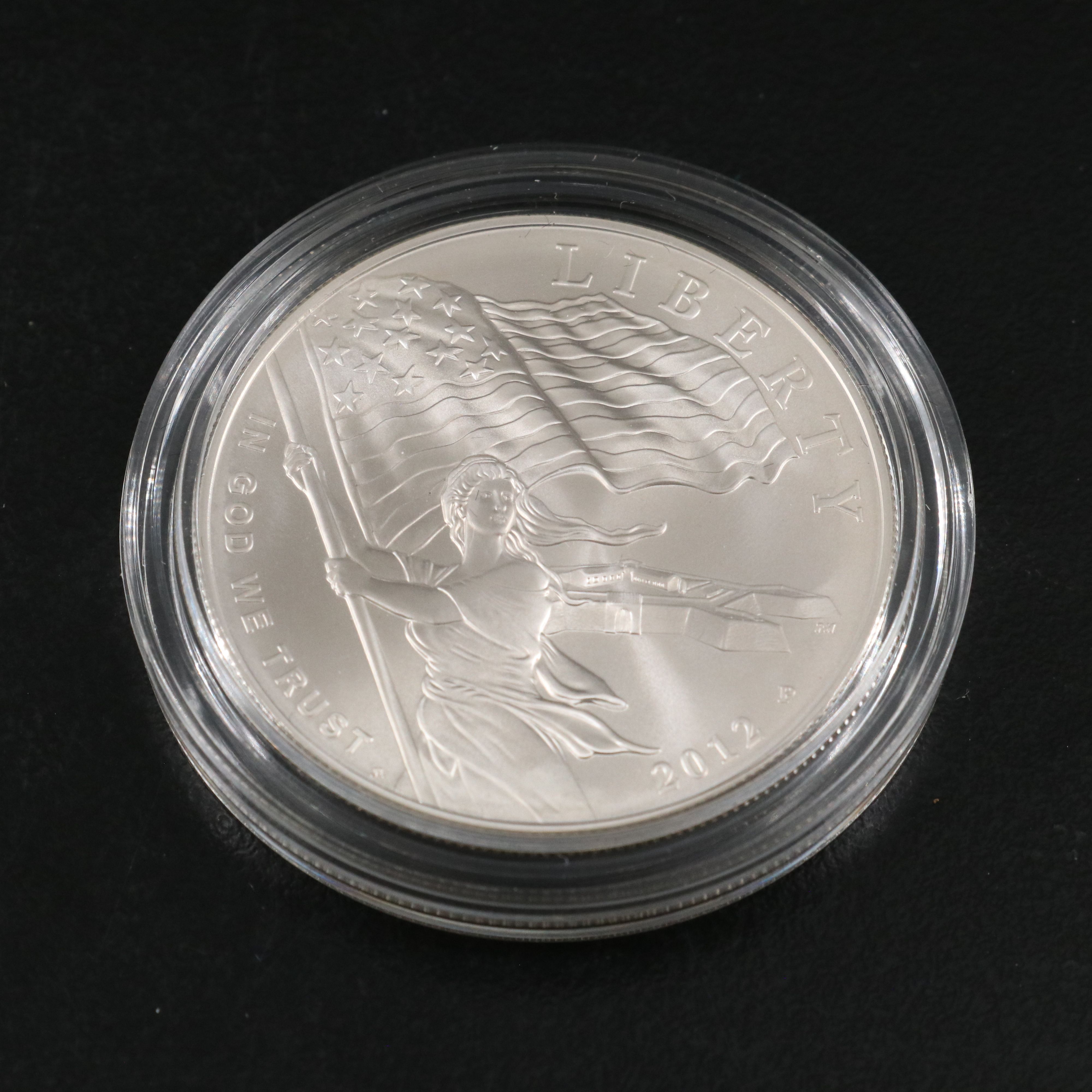 Three Different Modern Commemorative Silver Dollars