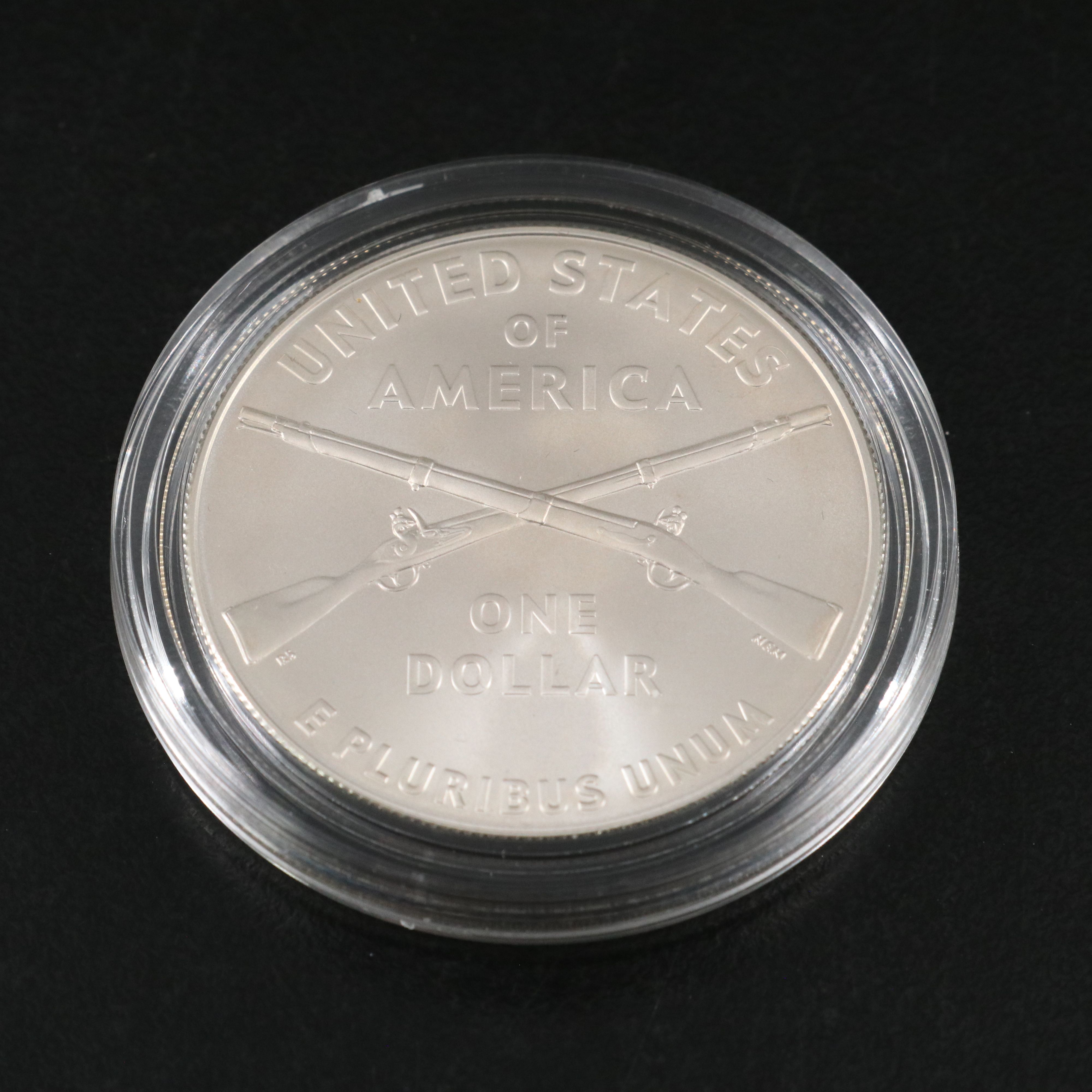 Three Different Modern Commemorative Silver Dollars