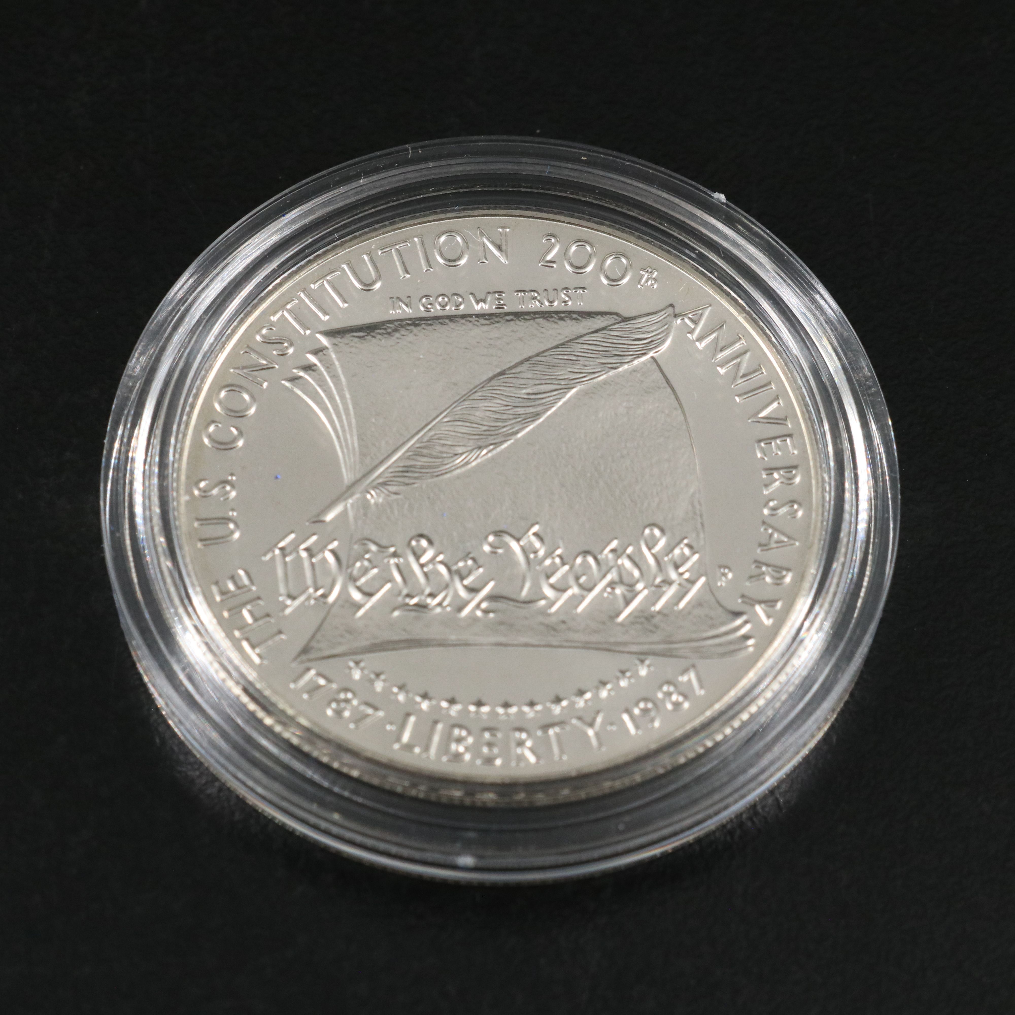 Three Different Modern Commemorative Silver Dollars