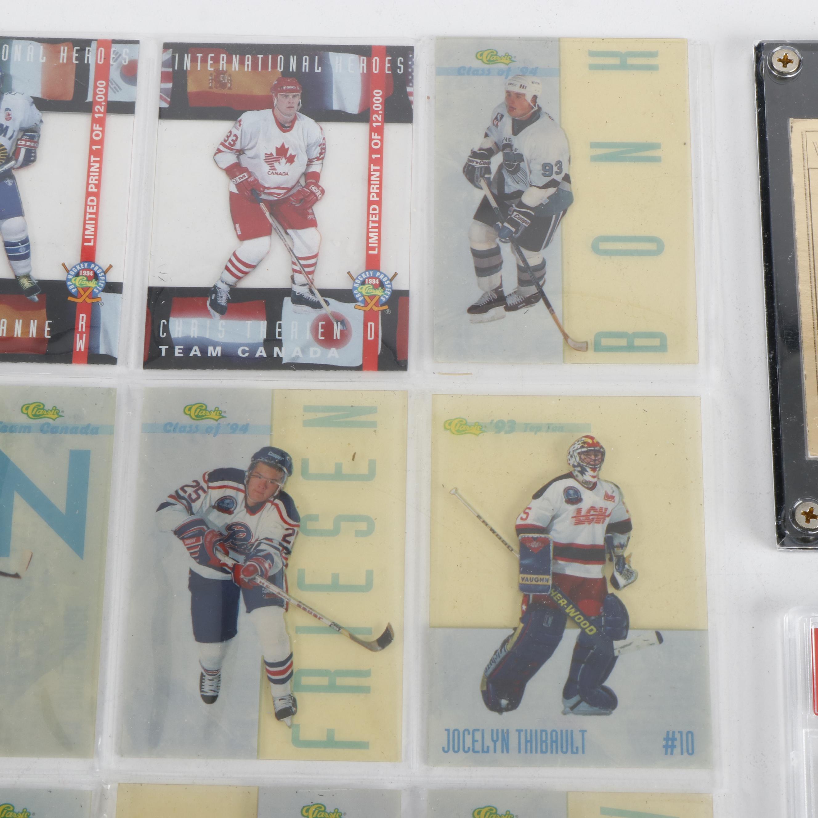 1990 Action Packed Rodney Hampton PSA Graded Rookie with More Sports Cards