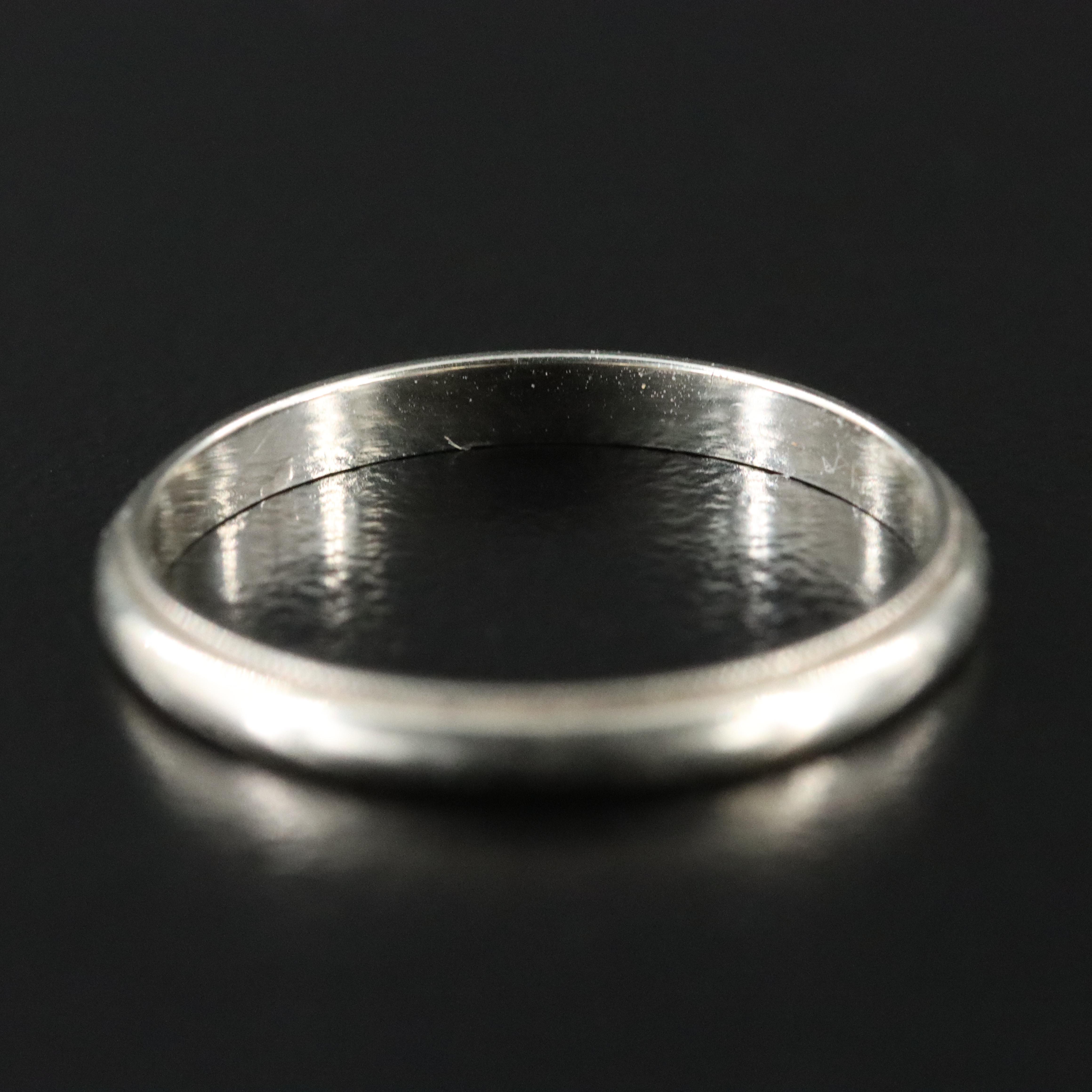 Vintage 14K Milgrain Band