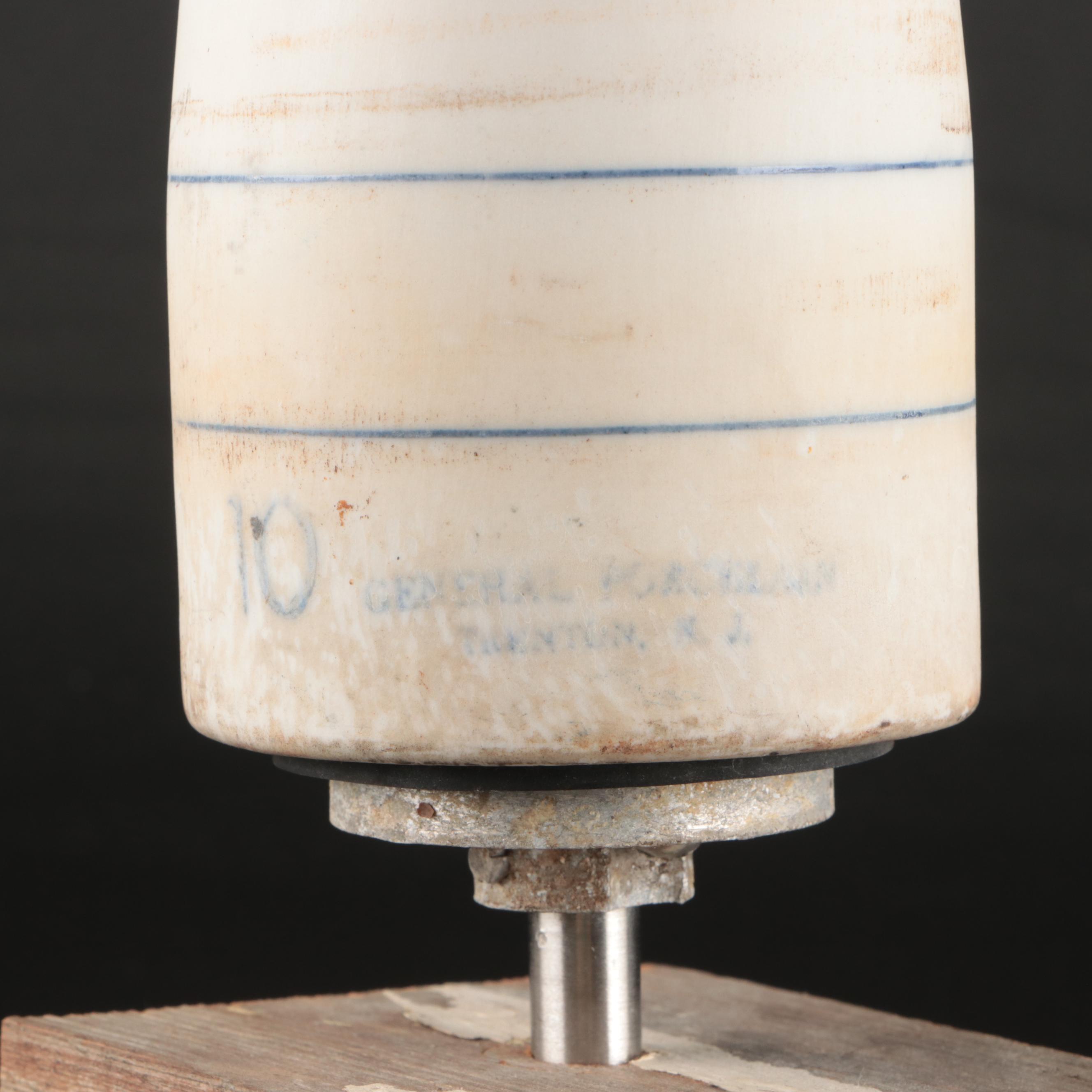 Vintage General Porcelain Mounted Glove Mold, Early to Mid 20th Century