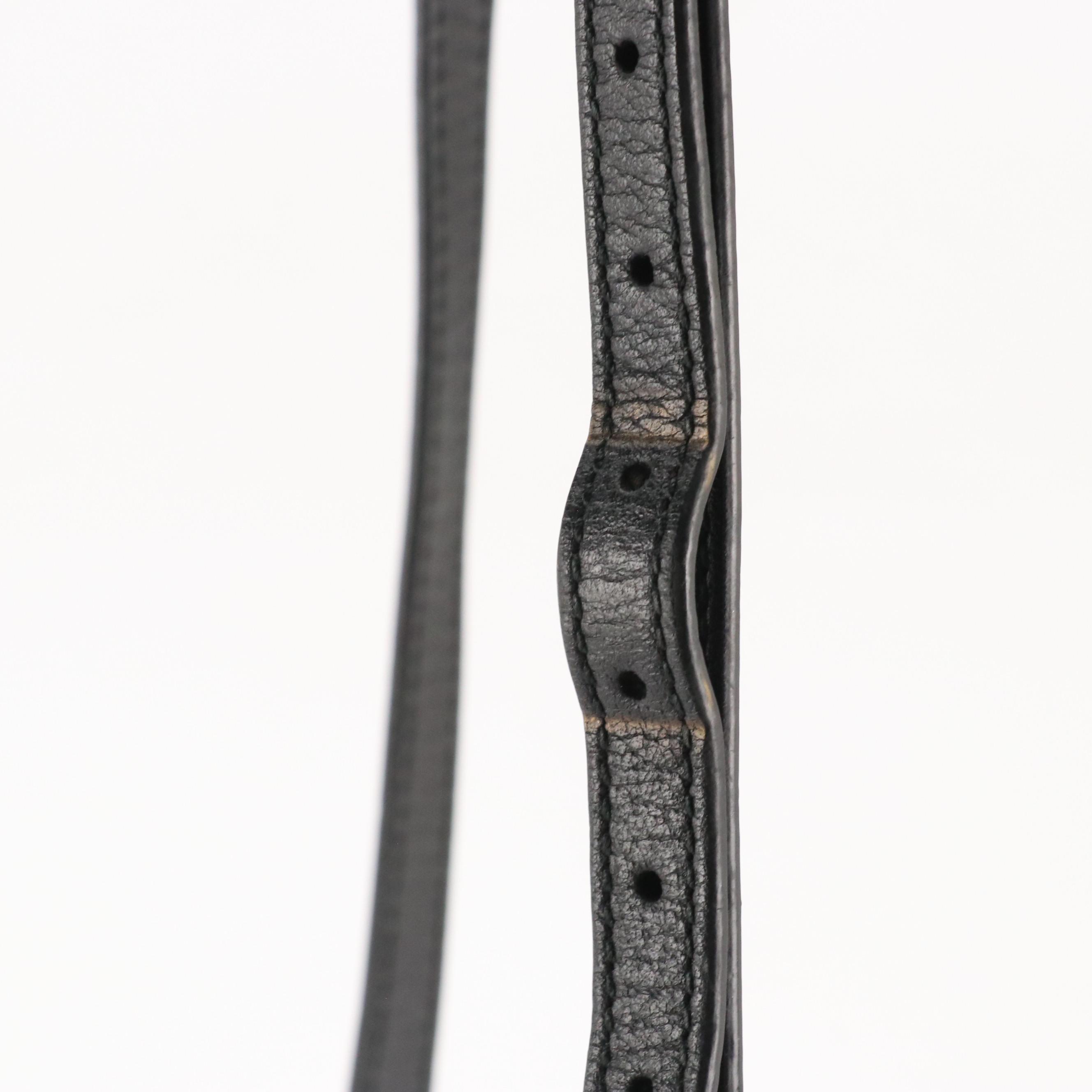 Gucci Sylvie Crossbody Bag in Black Bee Star Printed Calfskin Leather