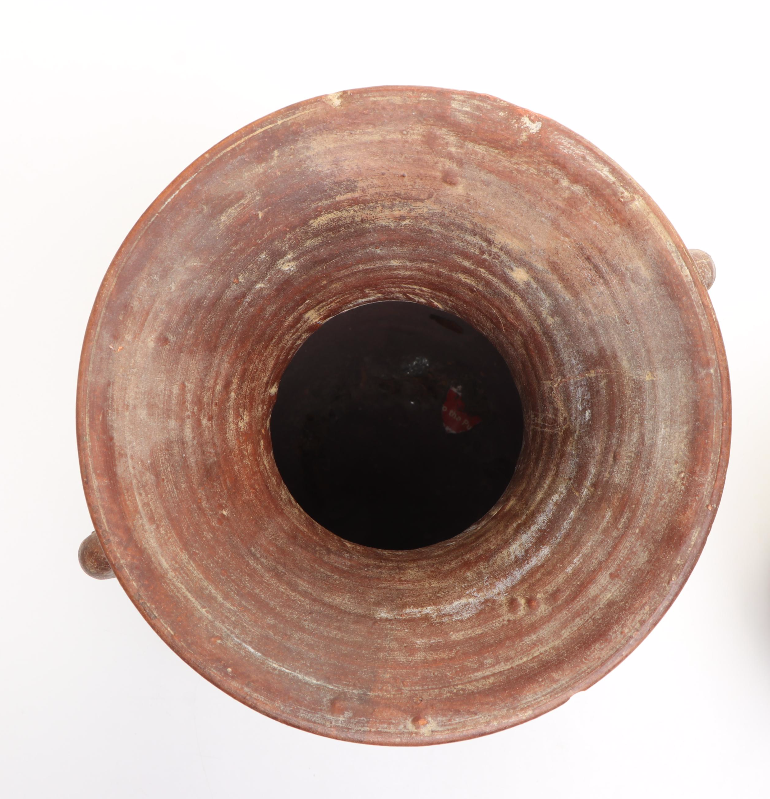 Thai Incised Earthenware Vases