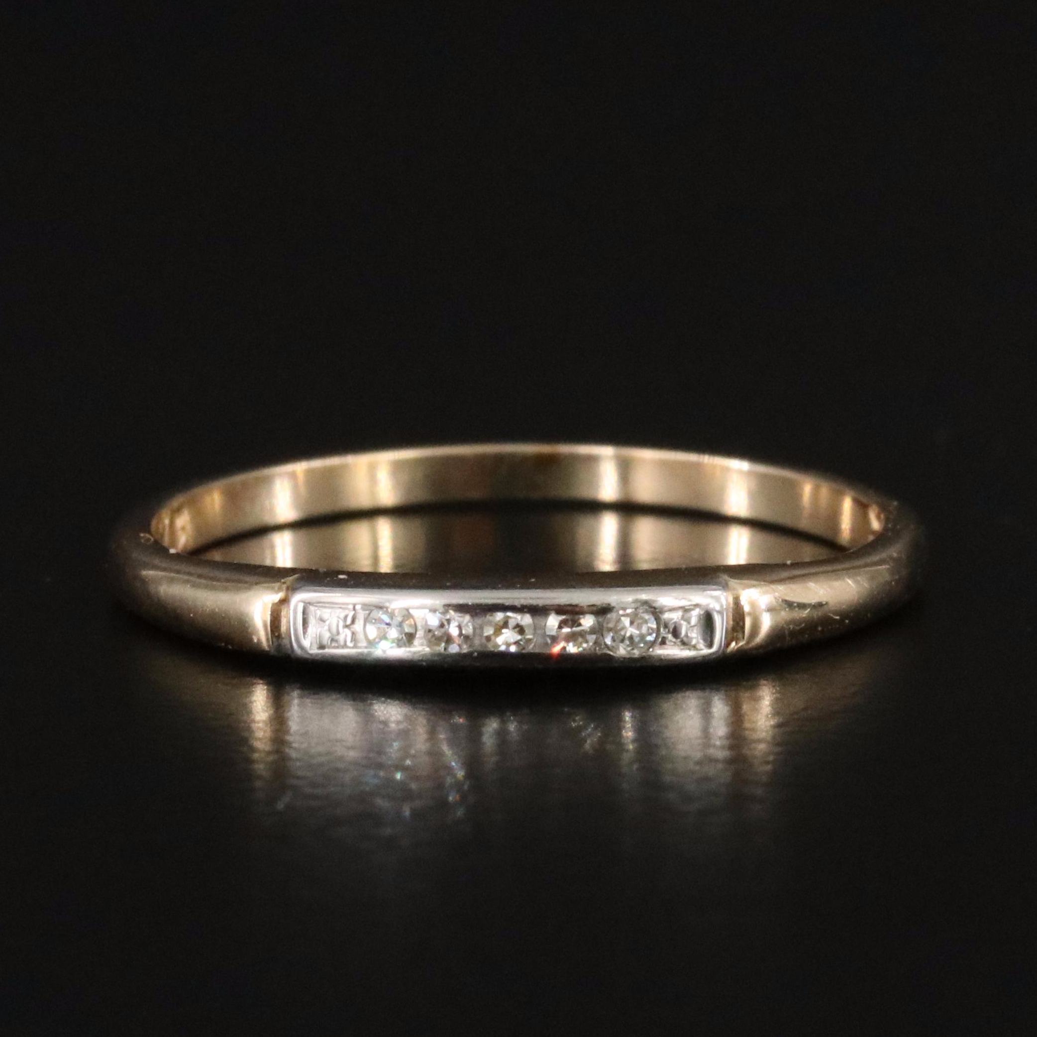 14K Orange Blossom 0.03 CTW Diamond Ring