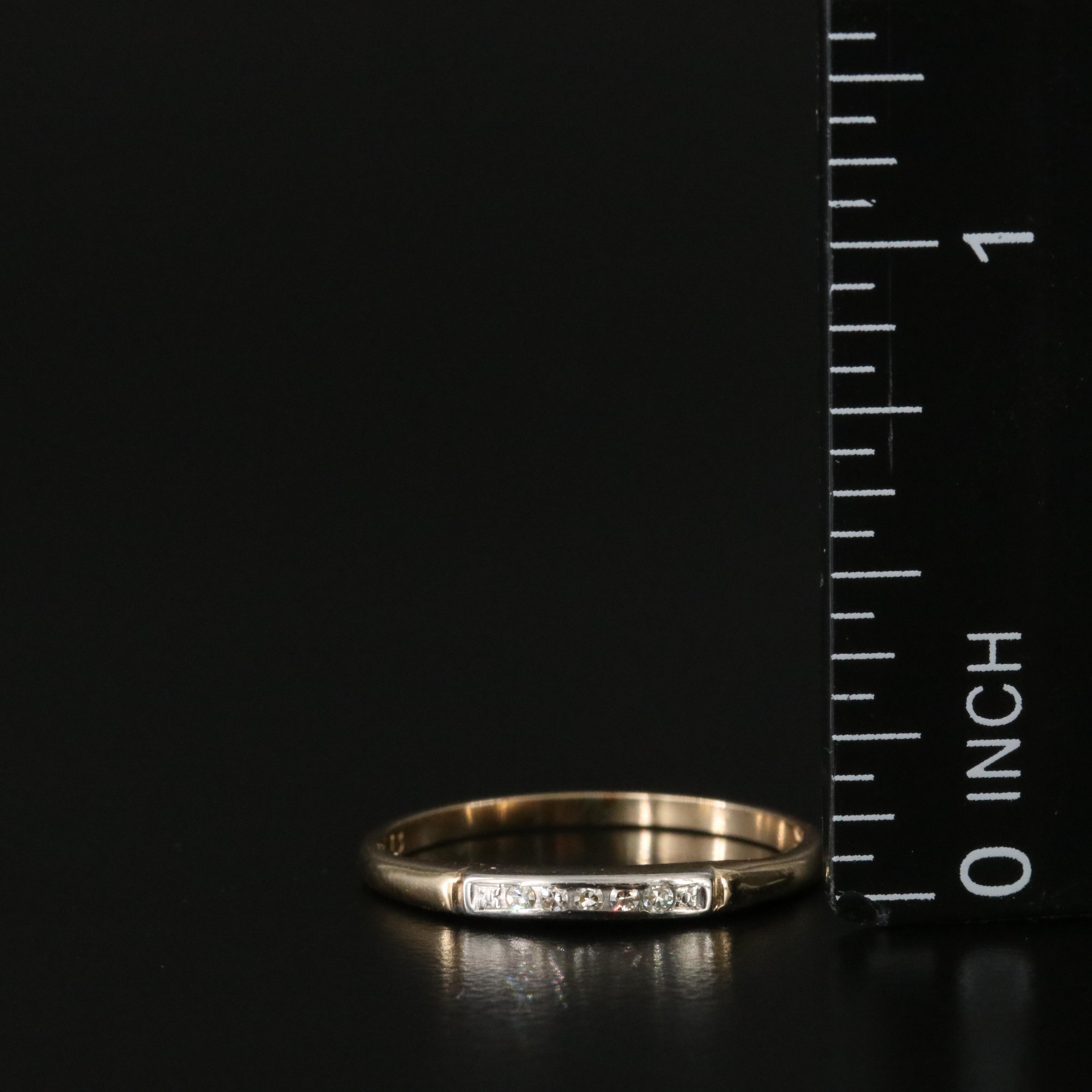 14K Orange Blossom 0.03 CTW Diamond Ring