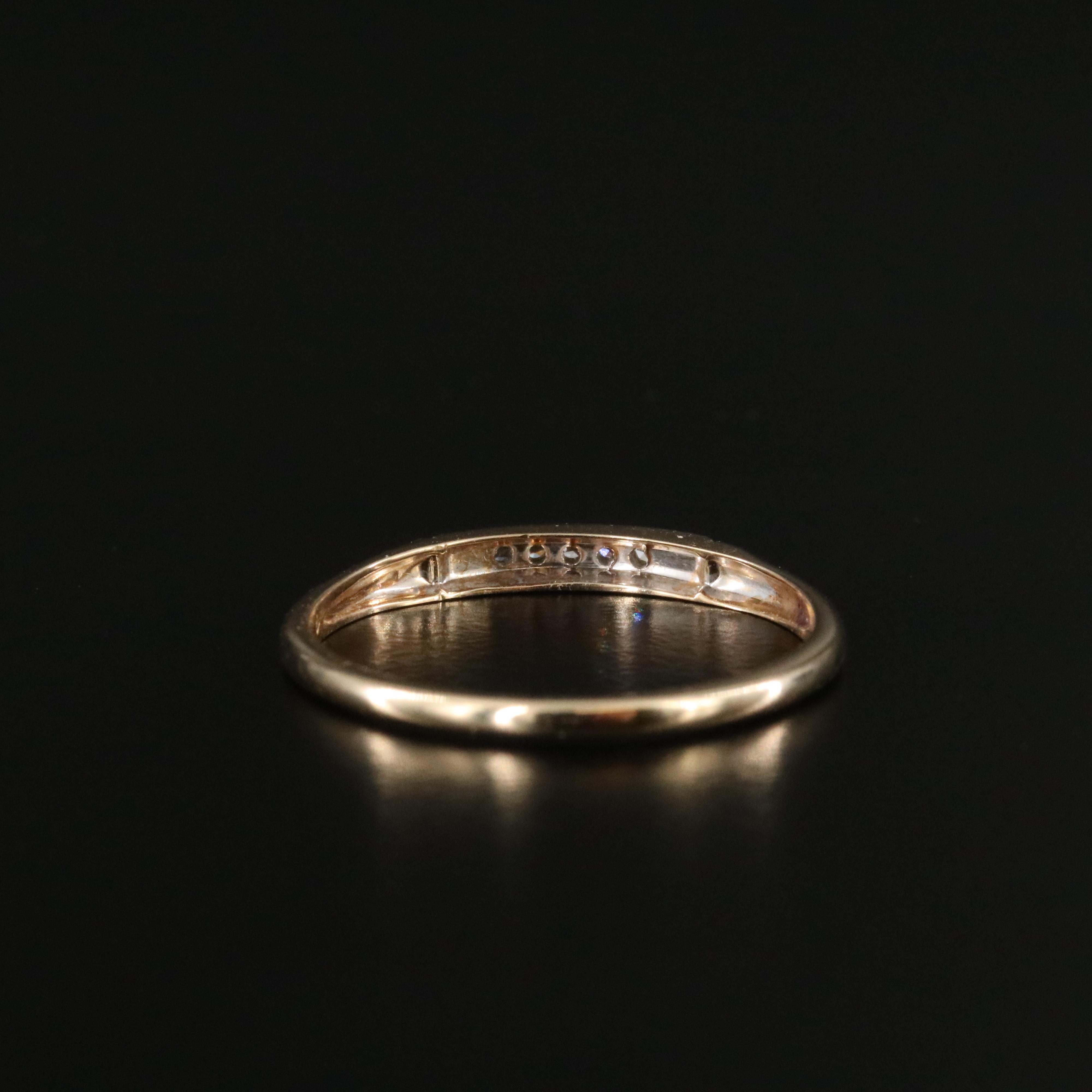 14K Orange Blossom 0.03 CTW Diamond Ring