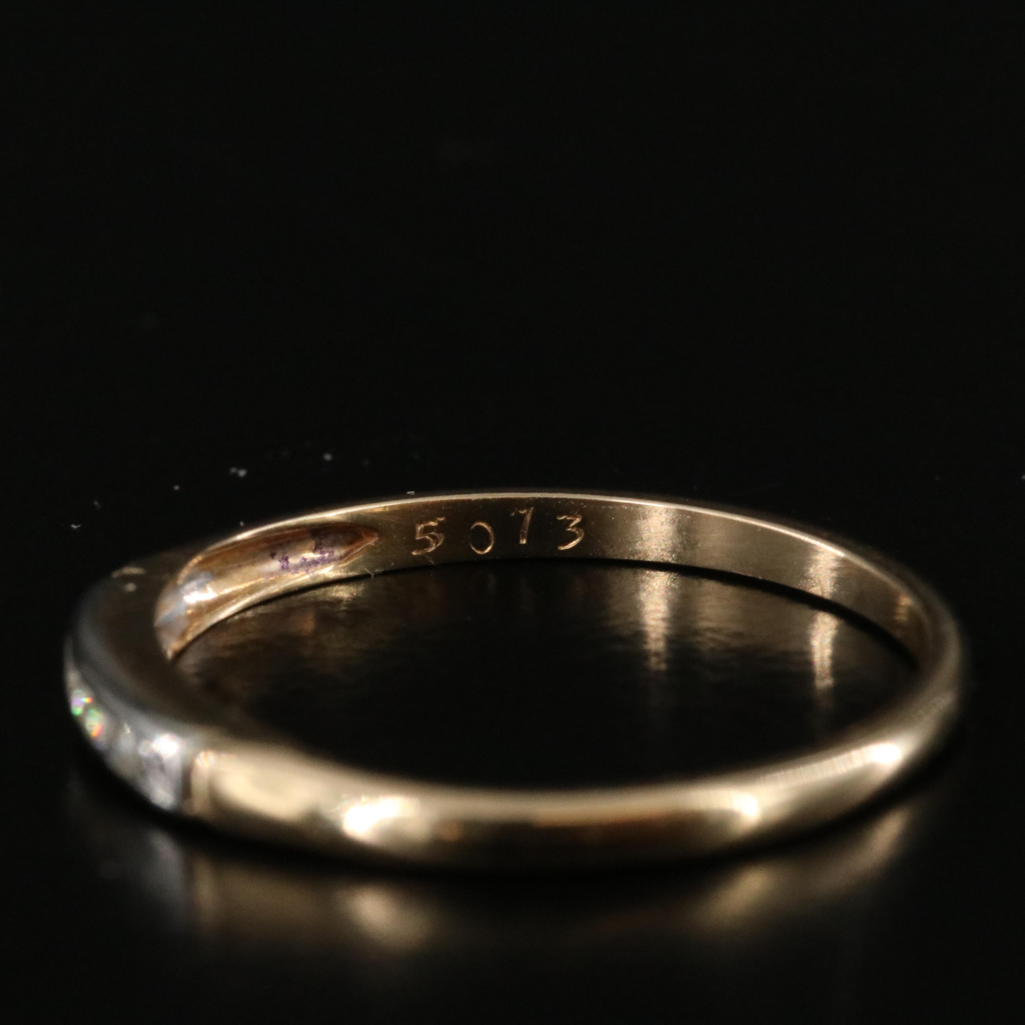 14K Orange Blossom 0.03 CTW Diamond Ring