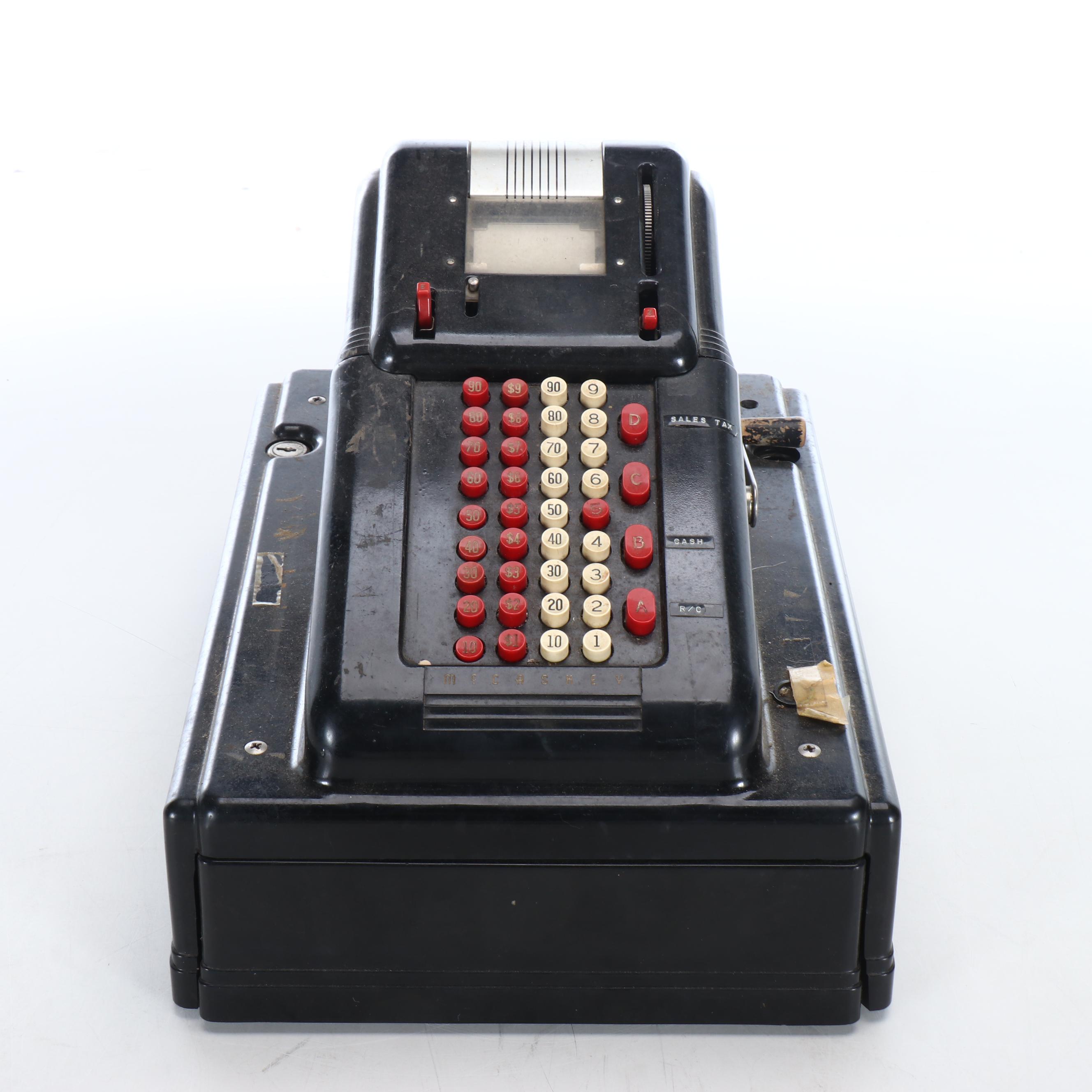 Vintage McCaskey Cash Register