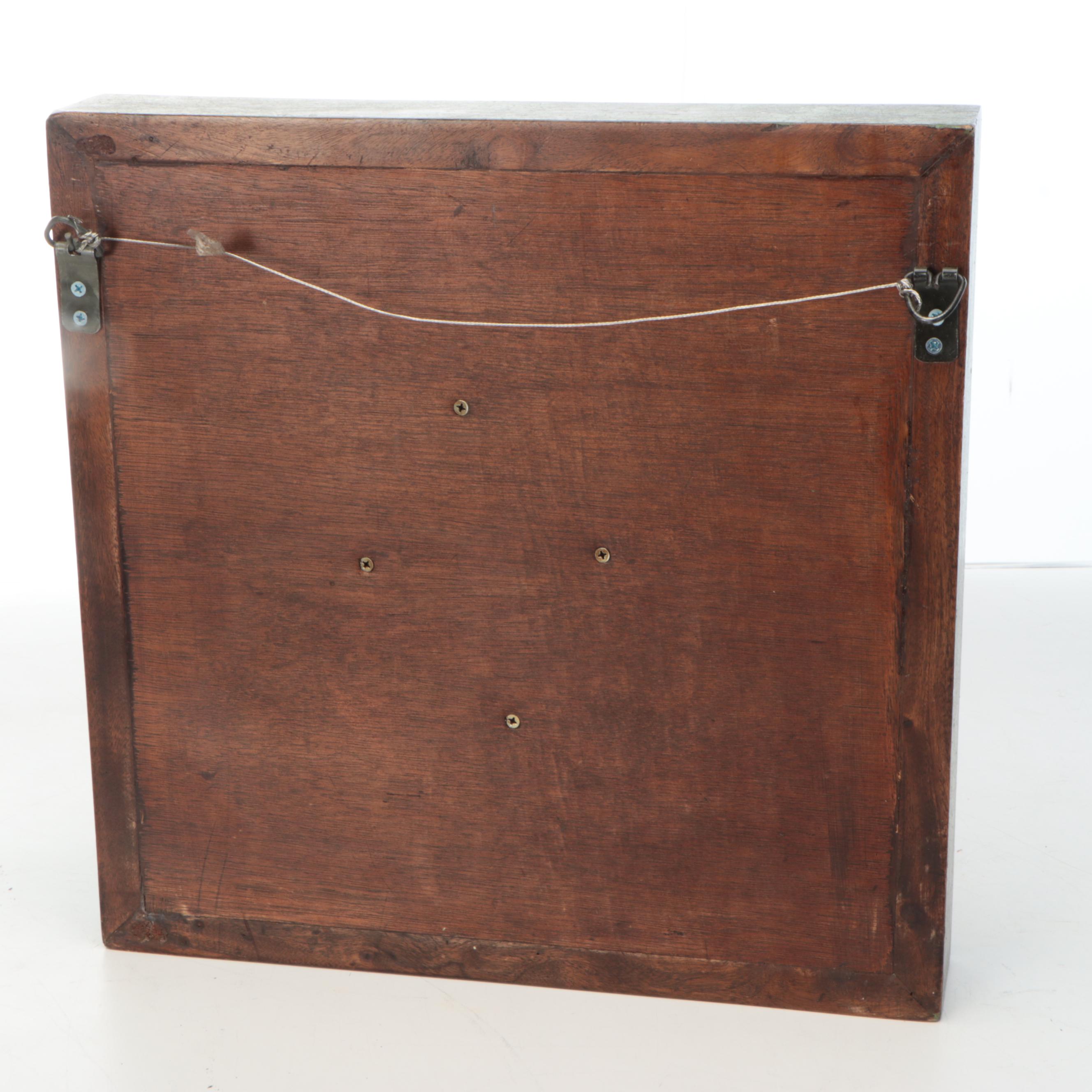 Framed Botanical and Floral Wall Tiles