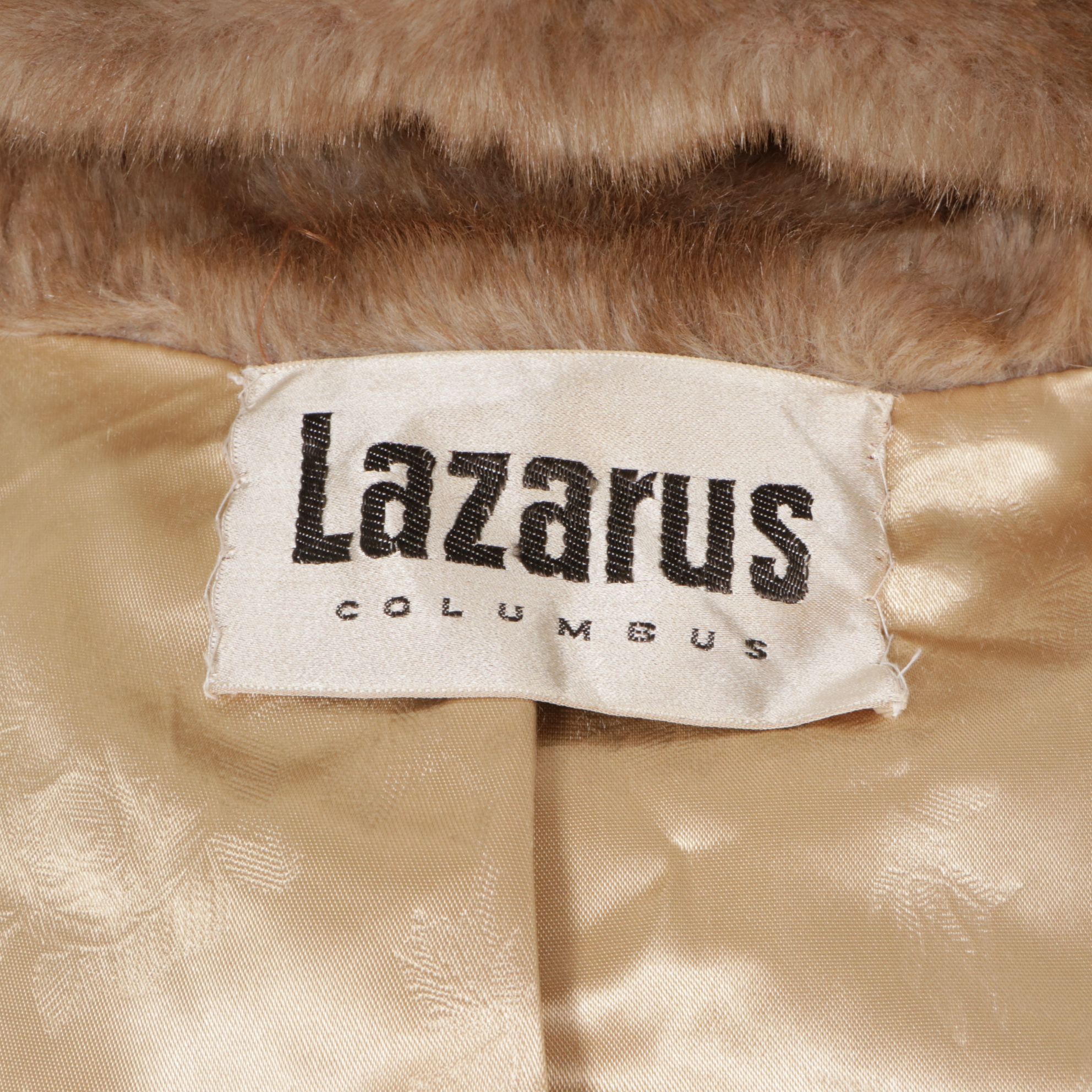 Minçara for Russel Taylor Faux Fur Coat