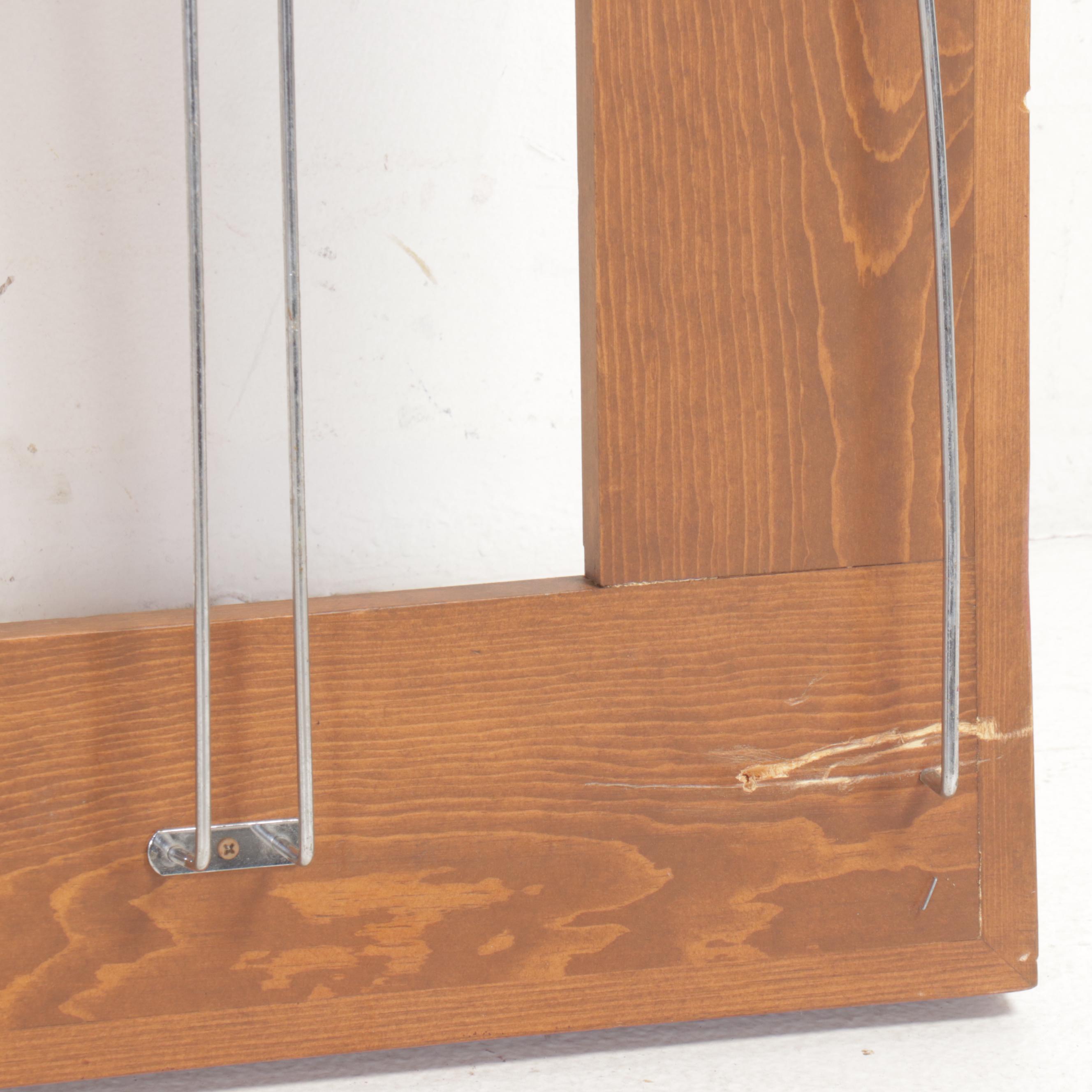 Corner Under Cabinet Stemware Hanging Rack