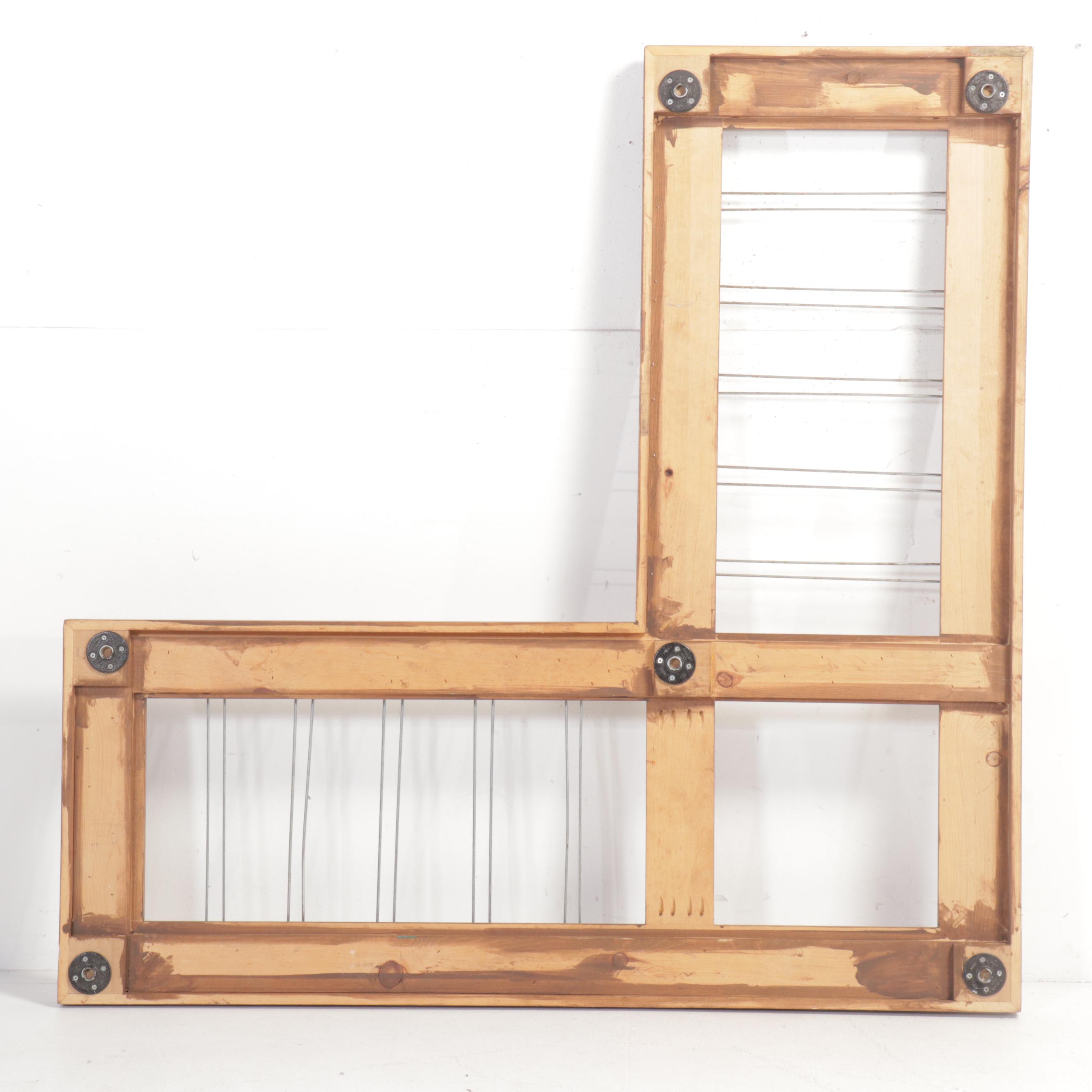 Corner Under Cabinet Stemware Hanging Rack