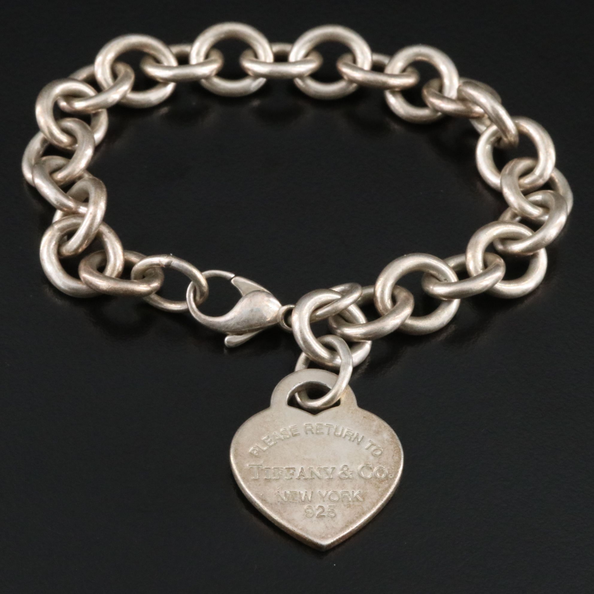 Tiffany & Co. Return to Tiffany Heart Charm Bracelet