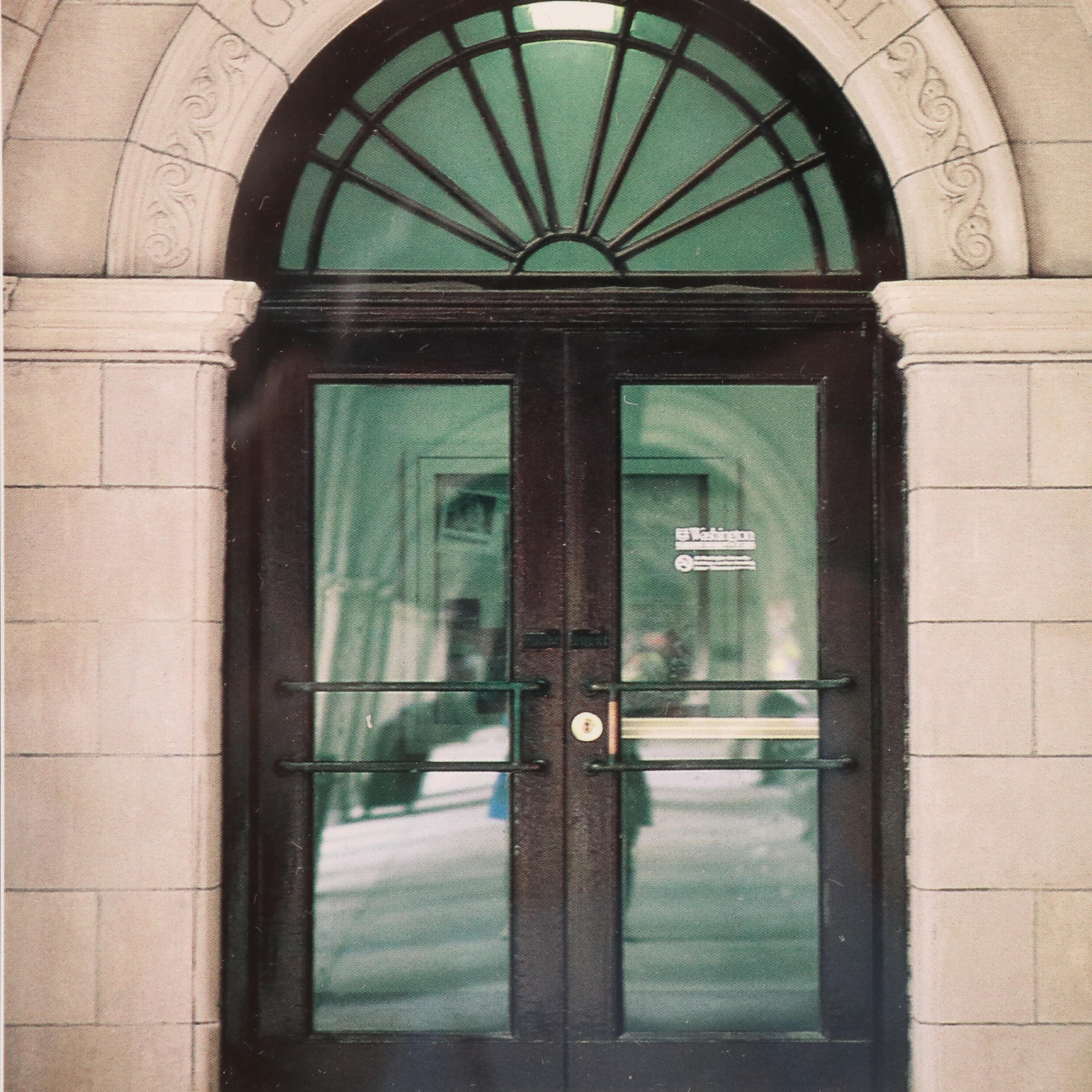 Offset Lithograph "The Doorways of Washington University in St. Louis"