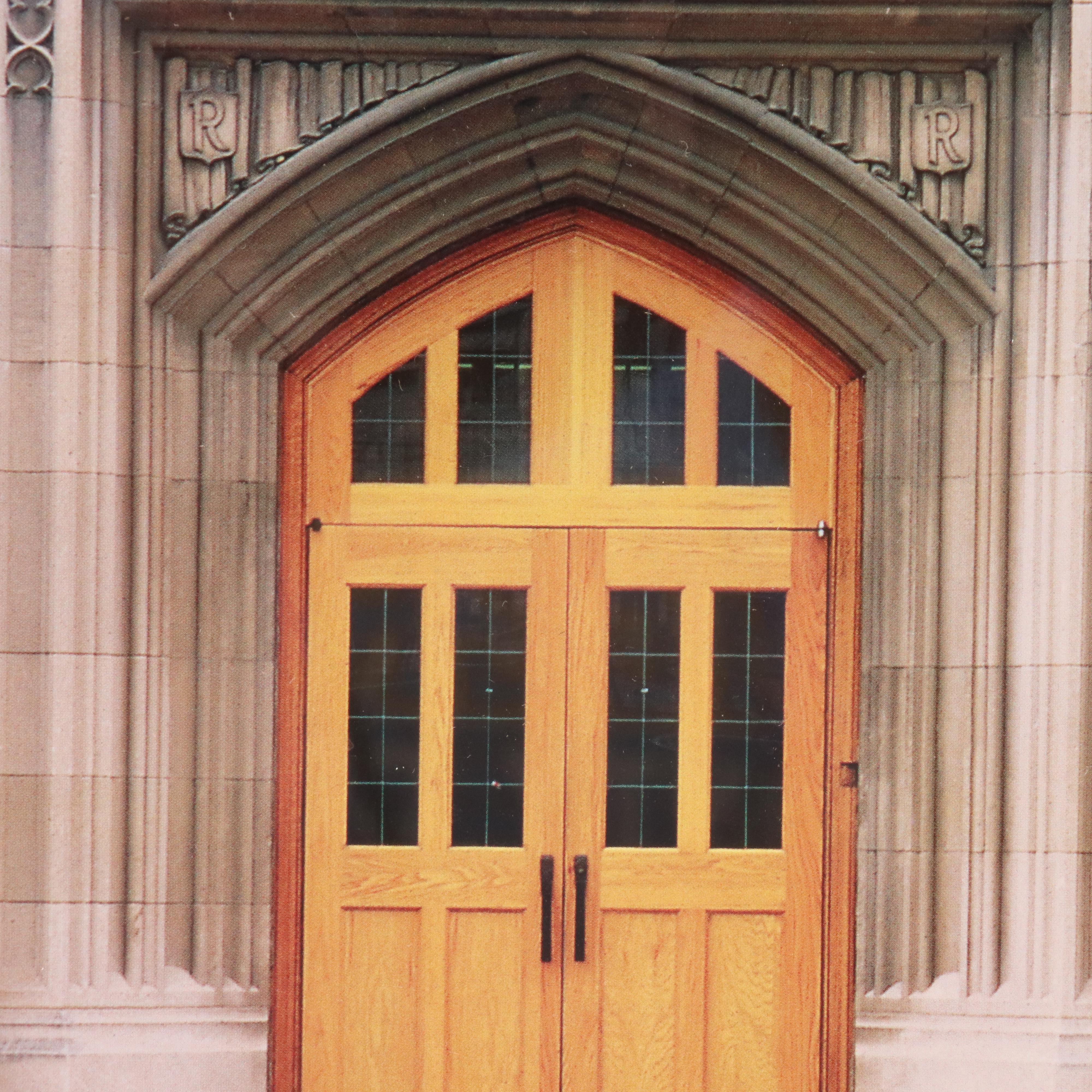 Offset Lithograph "The Doorways of Washington University in St. Louis"
