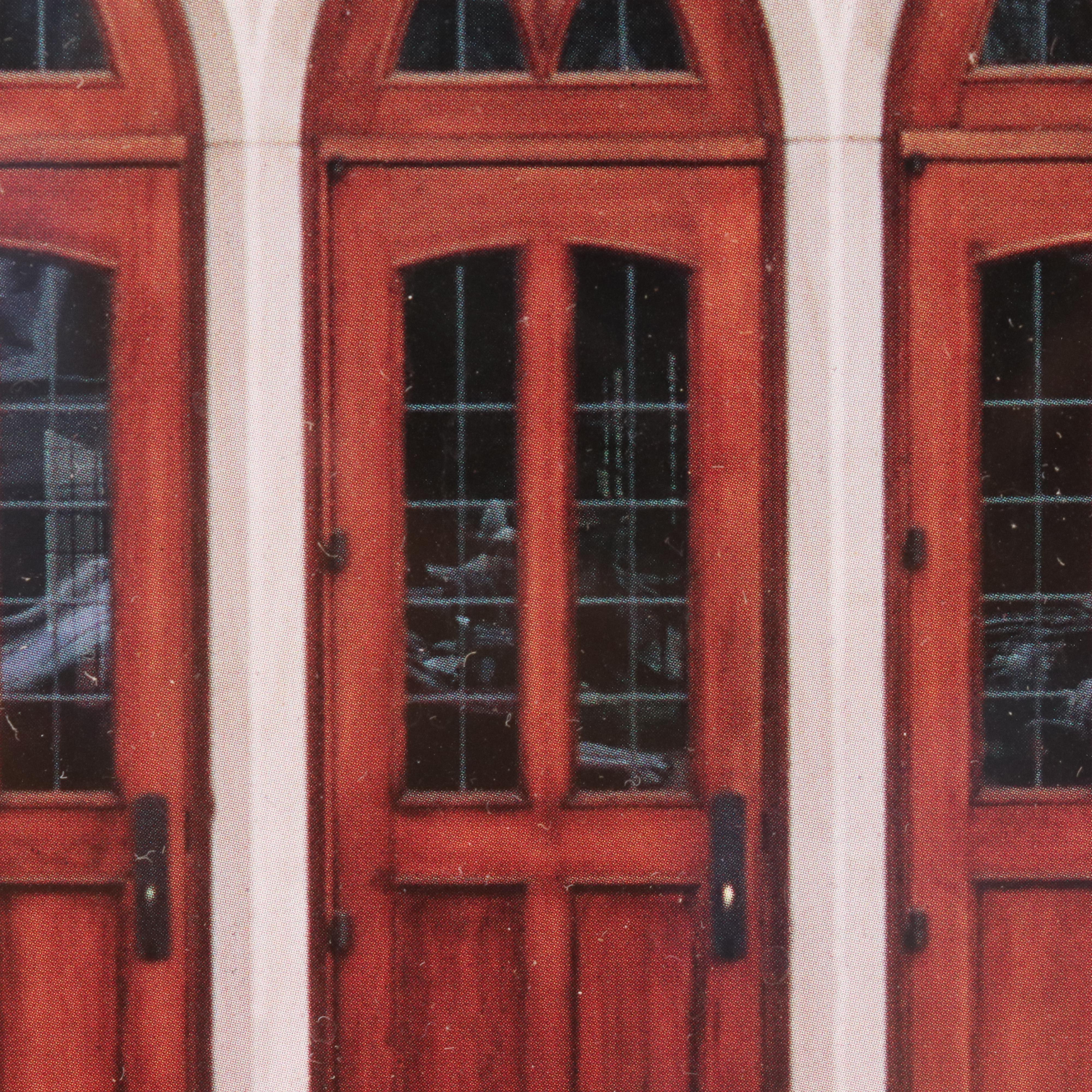 Offset Lithograph "The Doorways of Washington University in St. Louis"