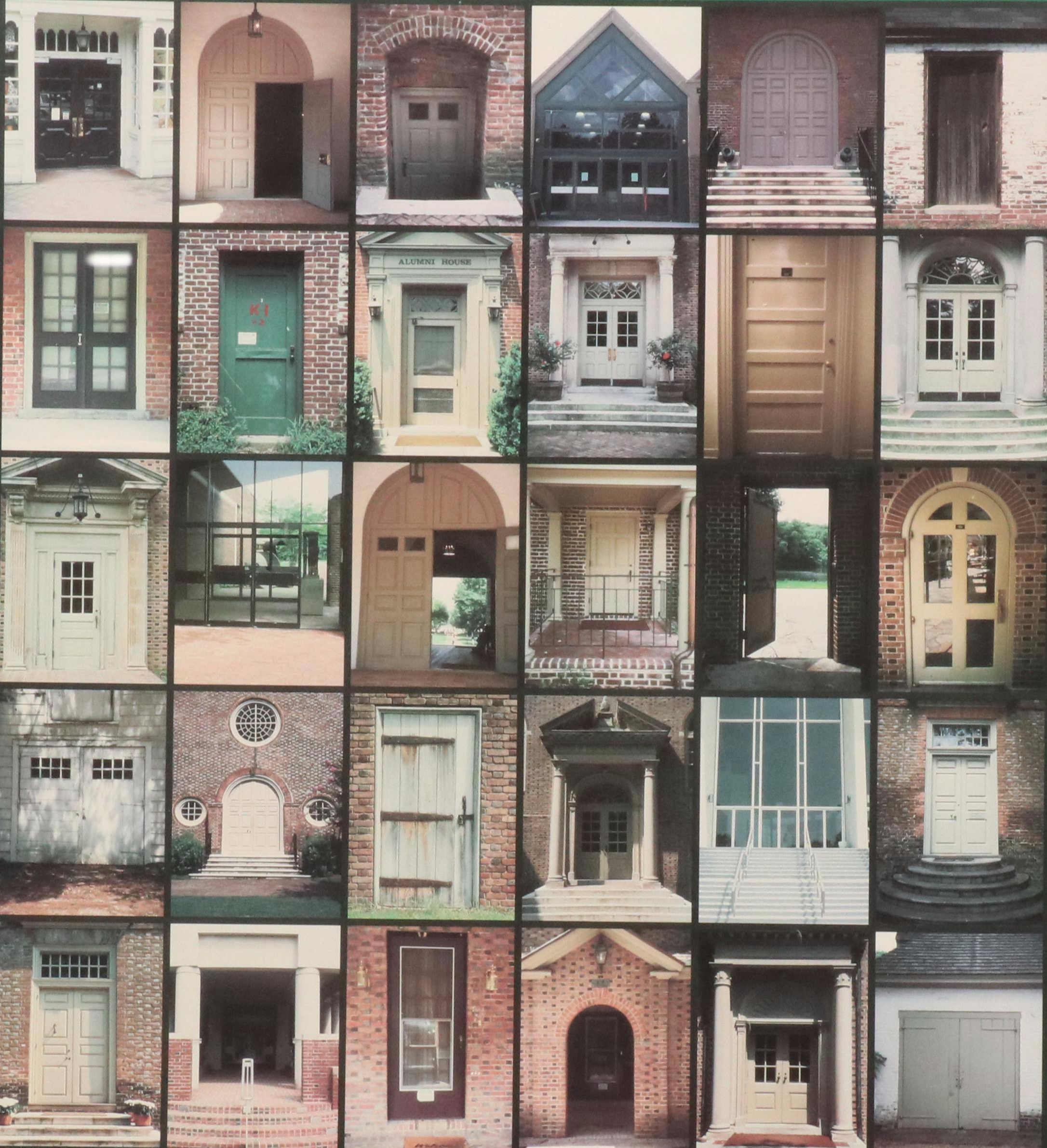 Offset Lithograph "Doors of William & Mary"