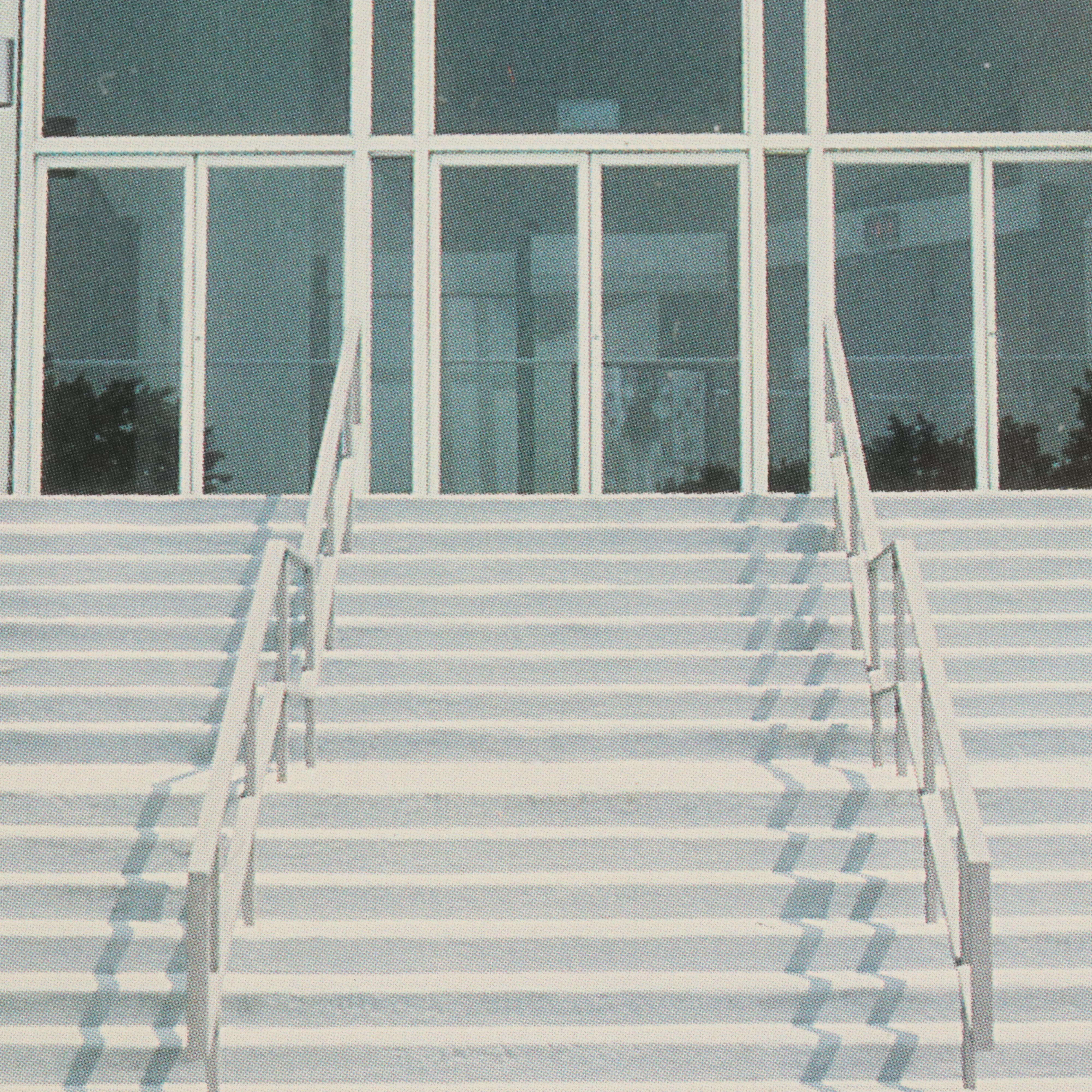 Offset Lithograph "Doors of William & Mary"