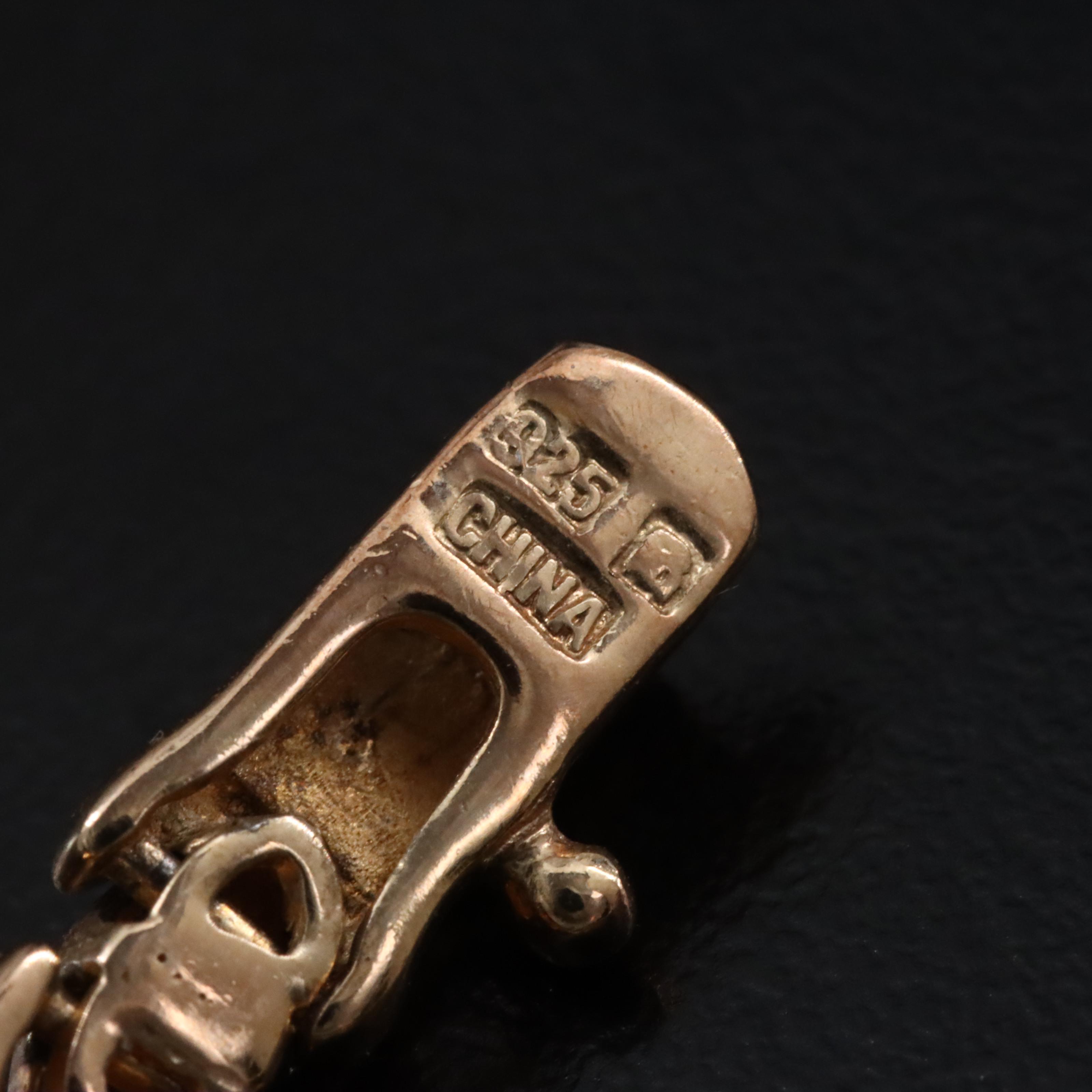 Sterling X Diamond Bracelet