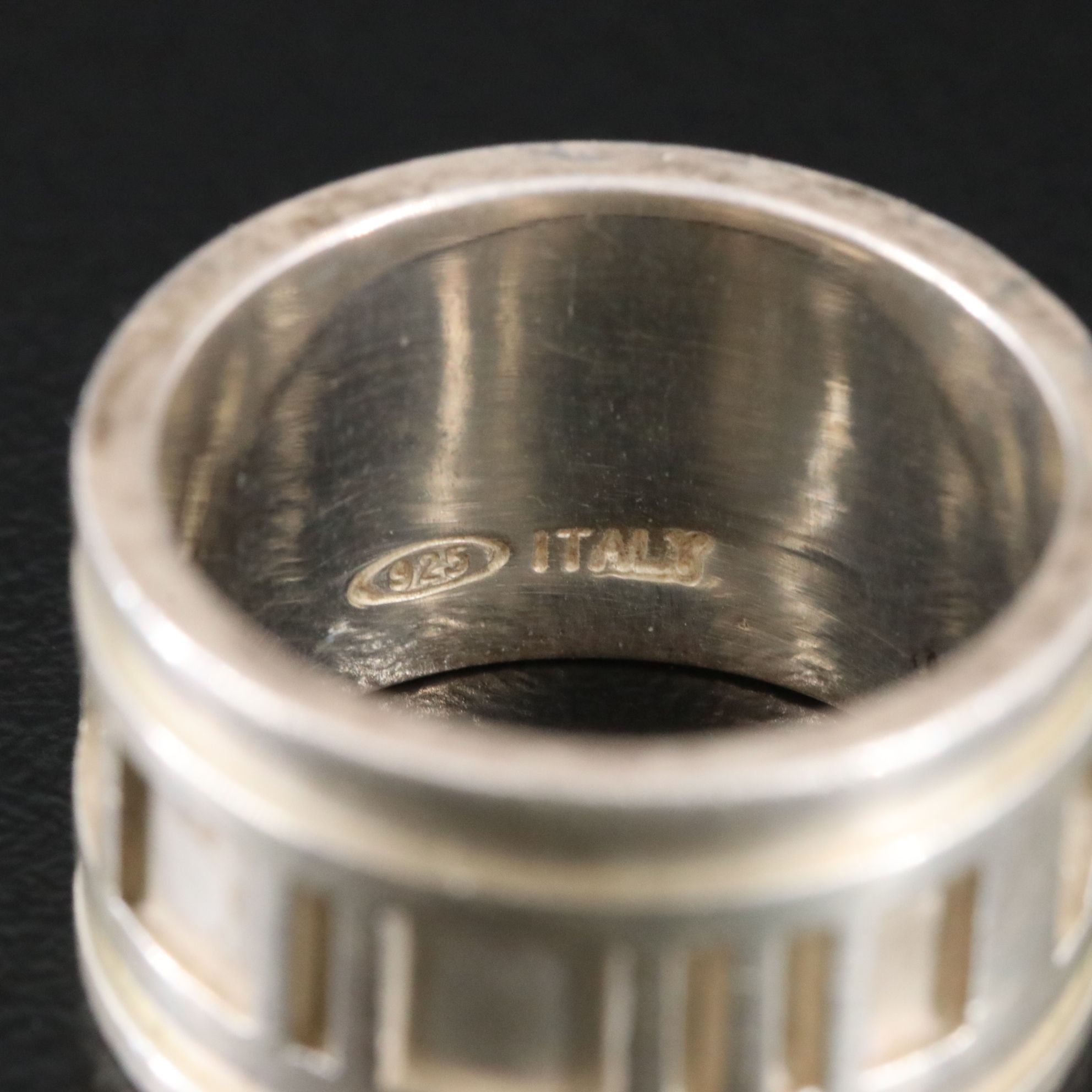 Tiffany & Co. Atlas Sterling Wide Ring