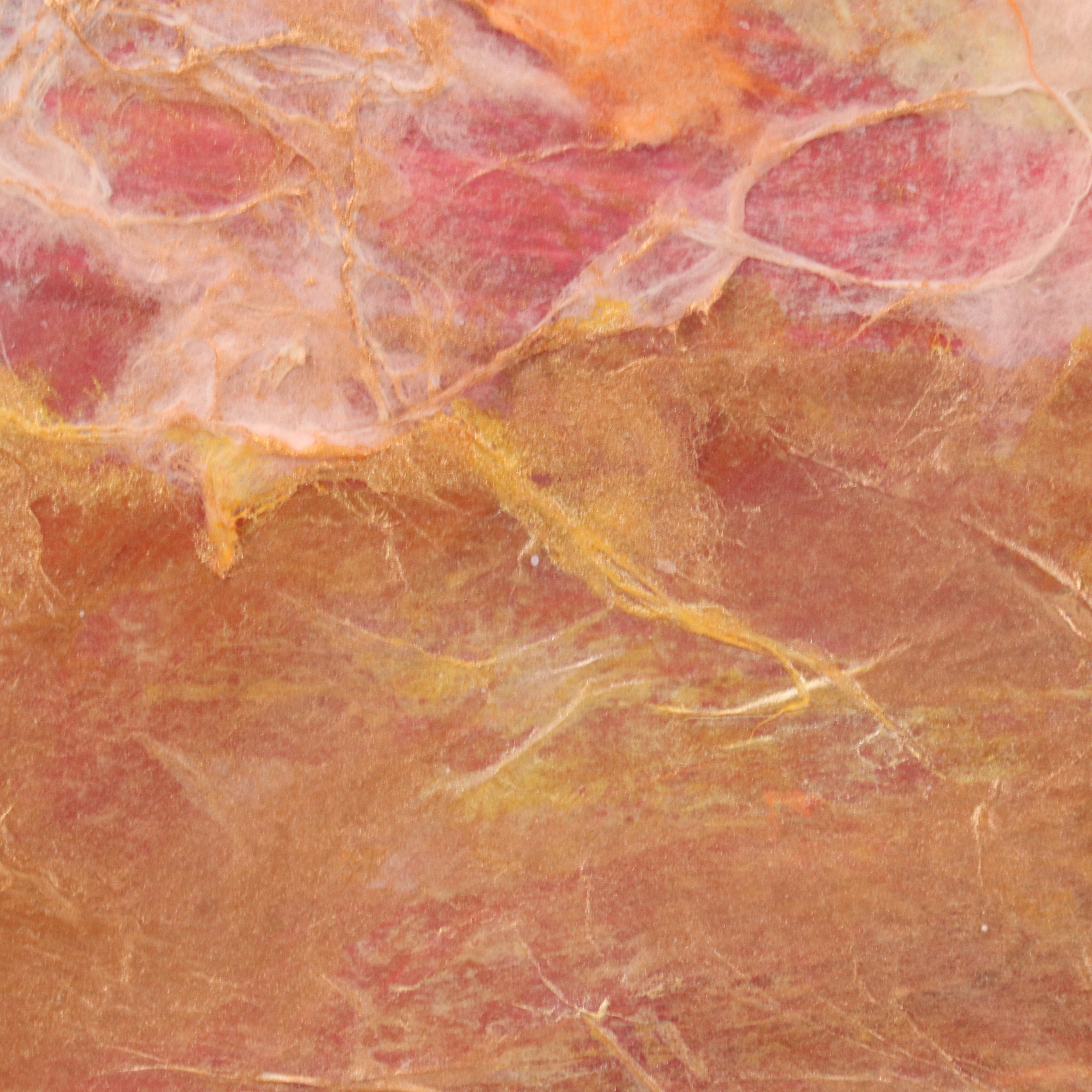 Betty Murray Mixed Media Painting "Boats of the Nile"