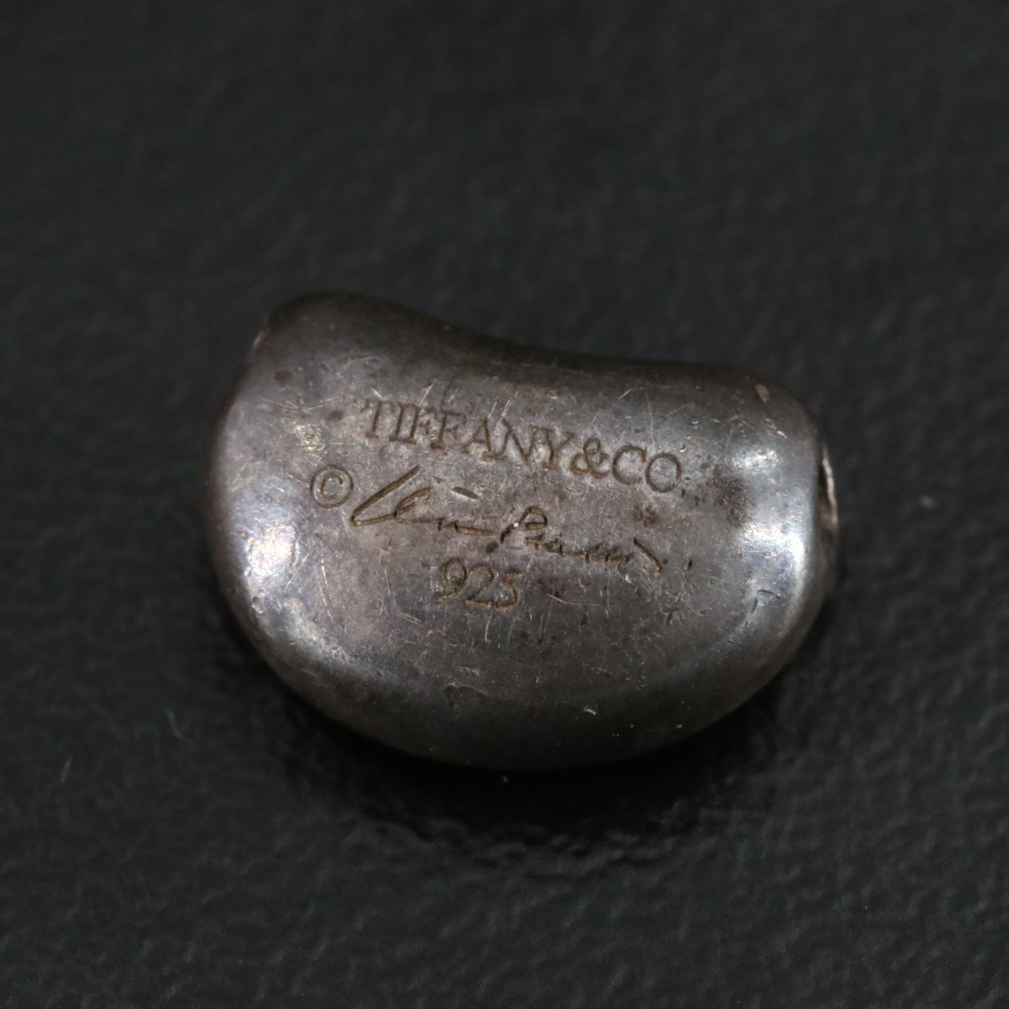 Tiffany & Co. Sterling Wreath Brooch and Bean Design Pendant