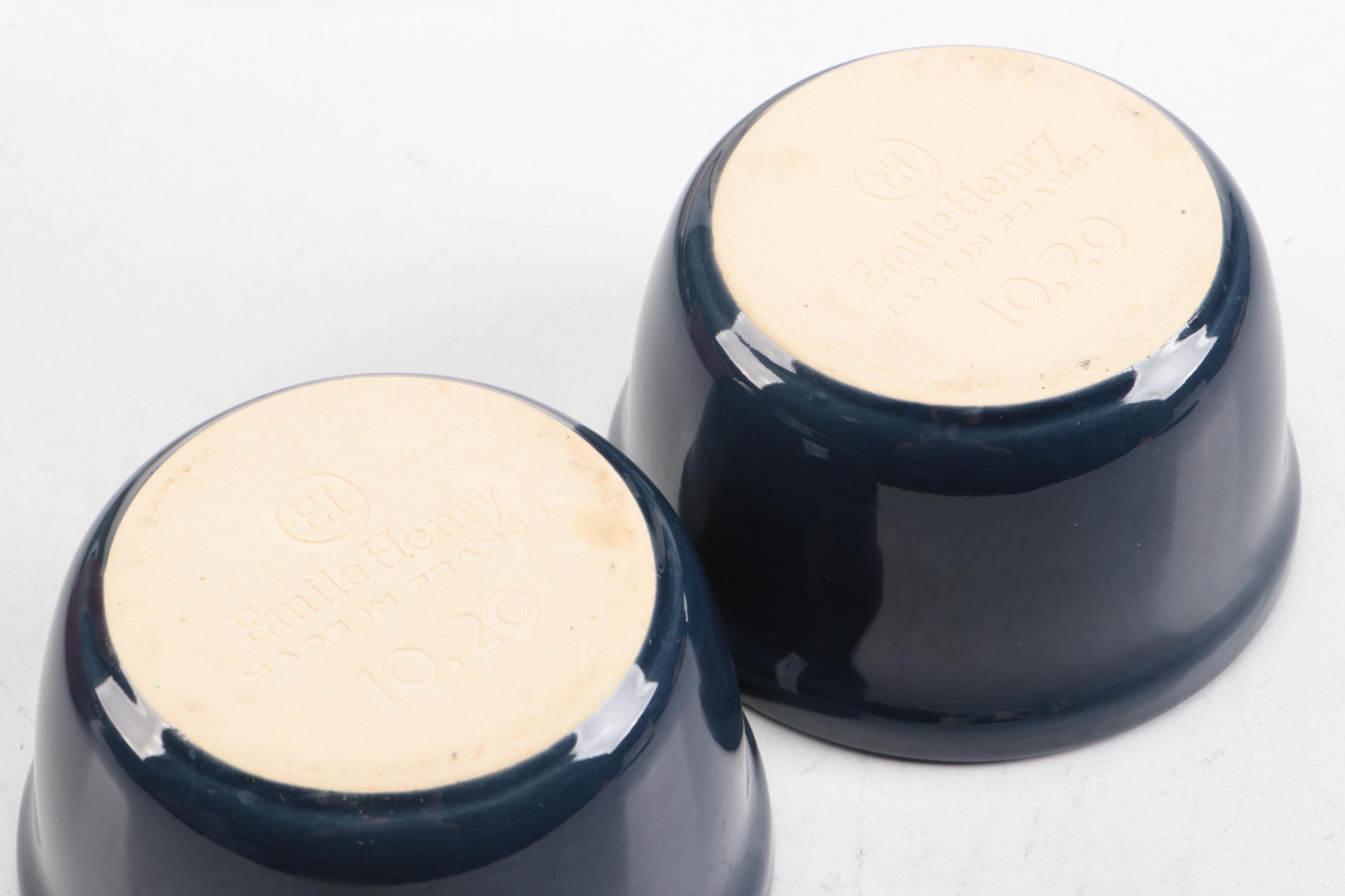 Emile Henry and Williams-Sonoma Ceramic Pie Pans, Ramekins, and Other Bakeware