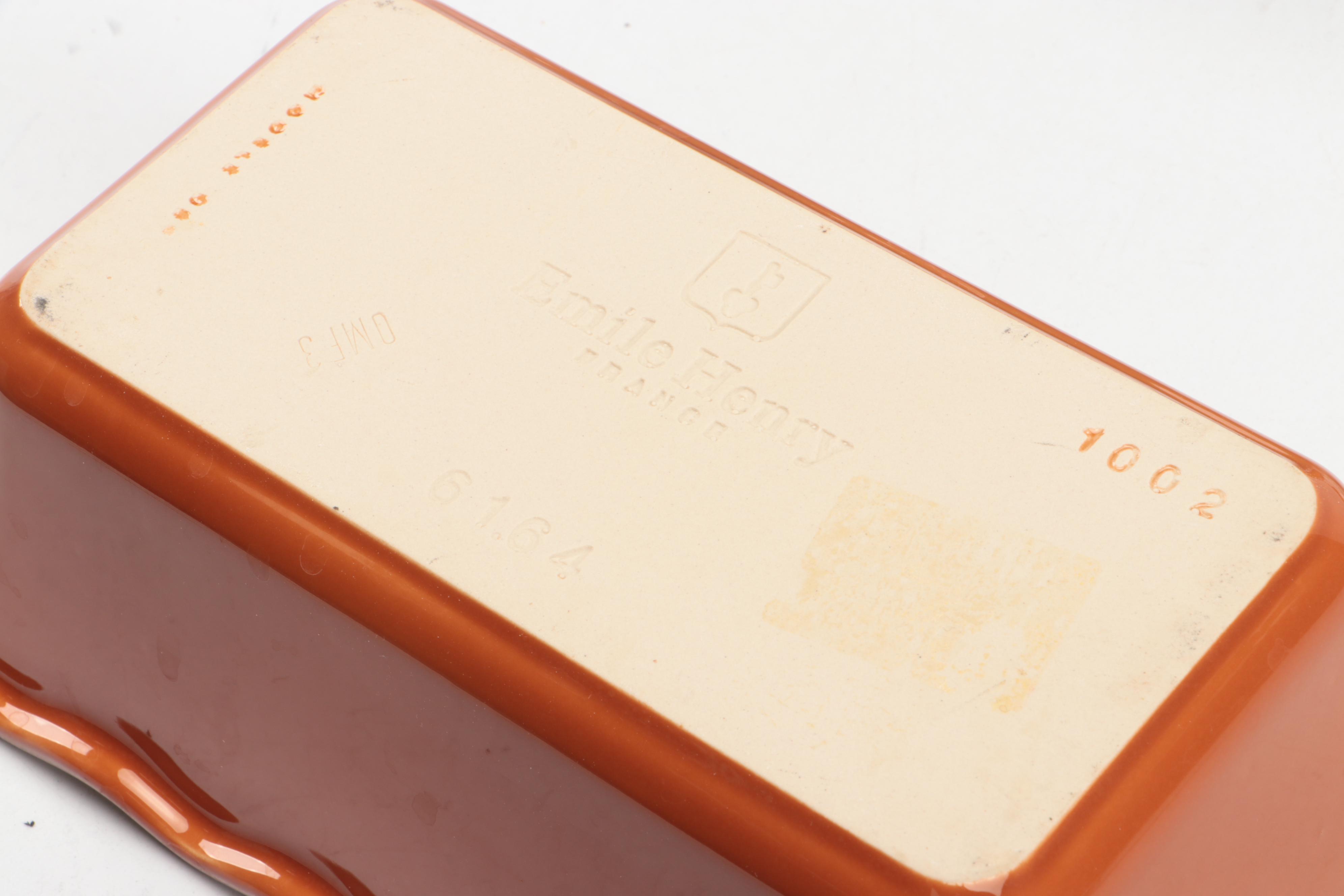 Emile Henry and Williams-Sonoma Ceramic Pie Pans, Ramekins, and Other Bakeware