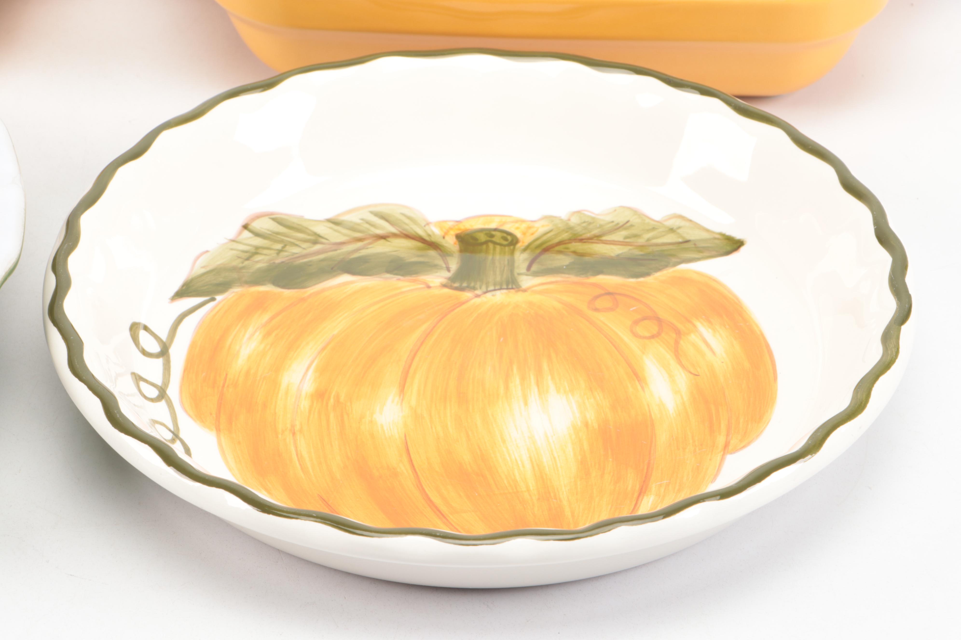 Emile Henry and Williams-Sonoma Ceramic Pie Pans, Ramekins, and Other Bakeware