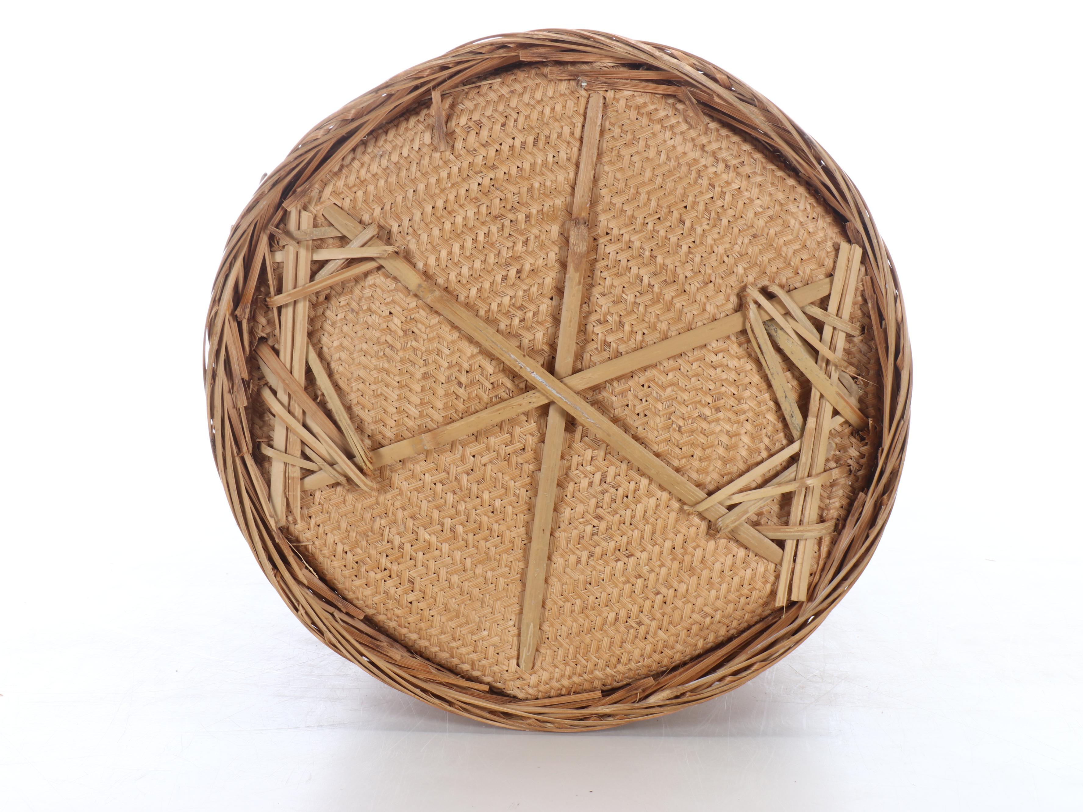 Southeast Asian Style Wedding Tiffin with Other Basket, 20th Century