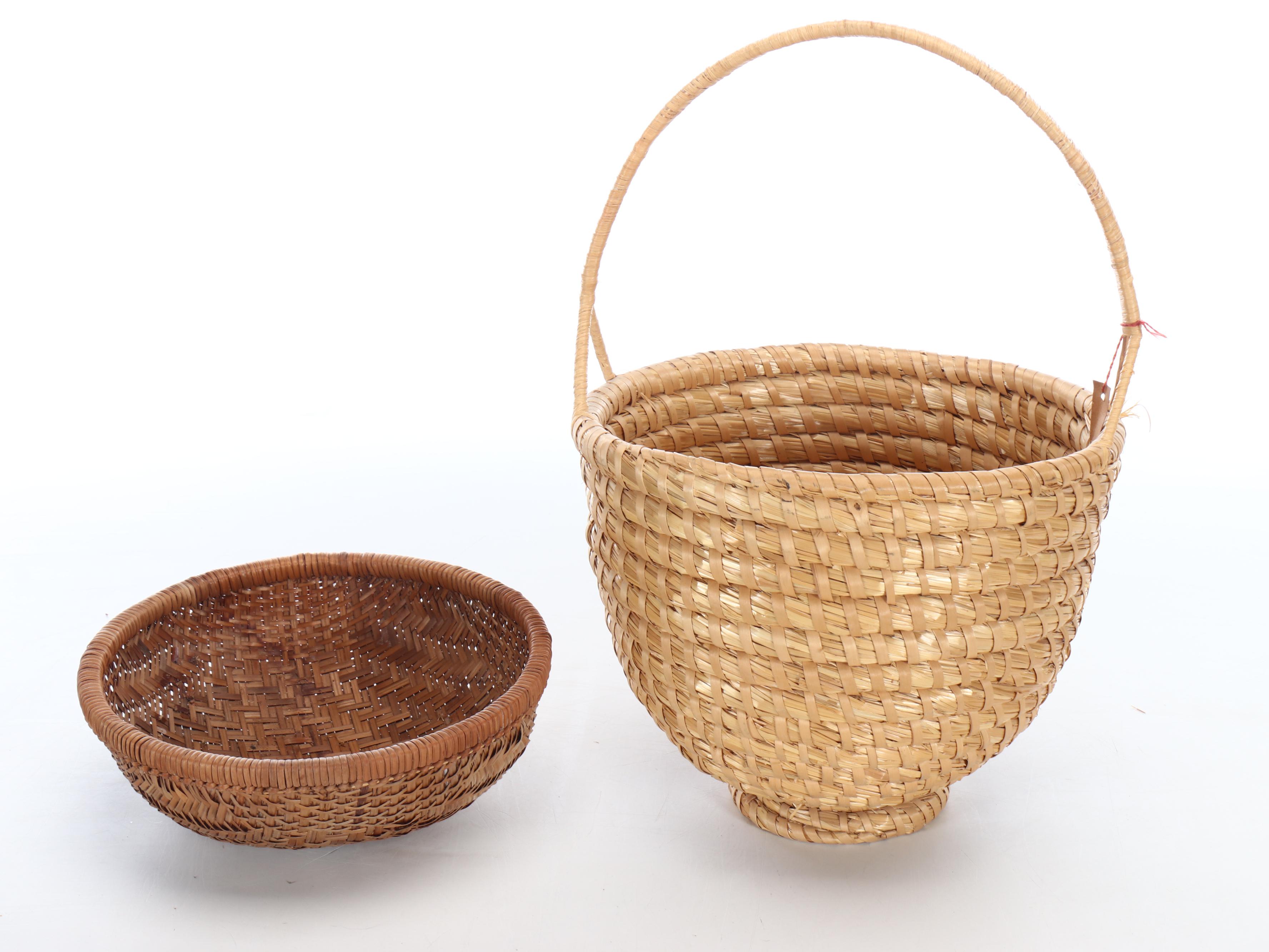 Southeast Asian Style Wedding Tiffin with Other Basket, 20th Century