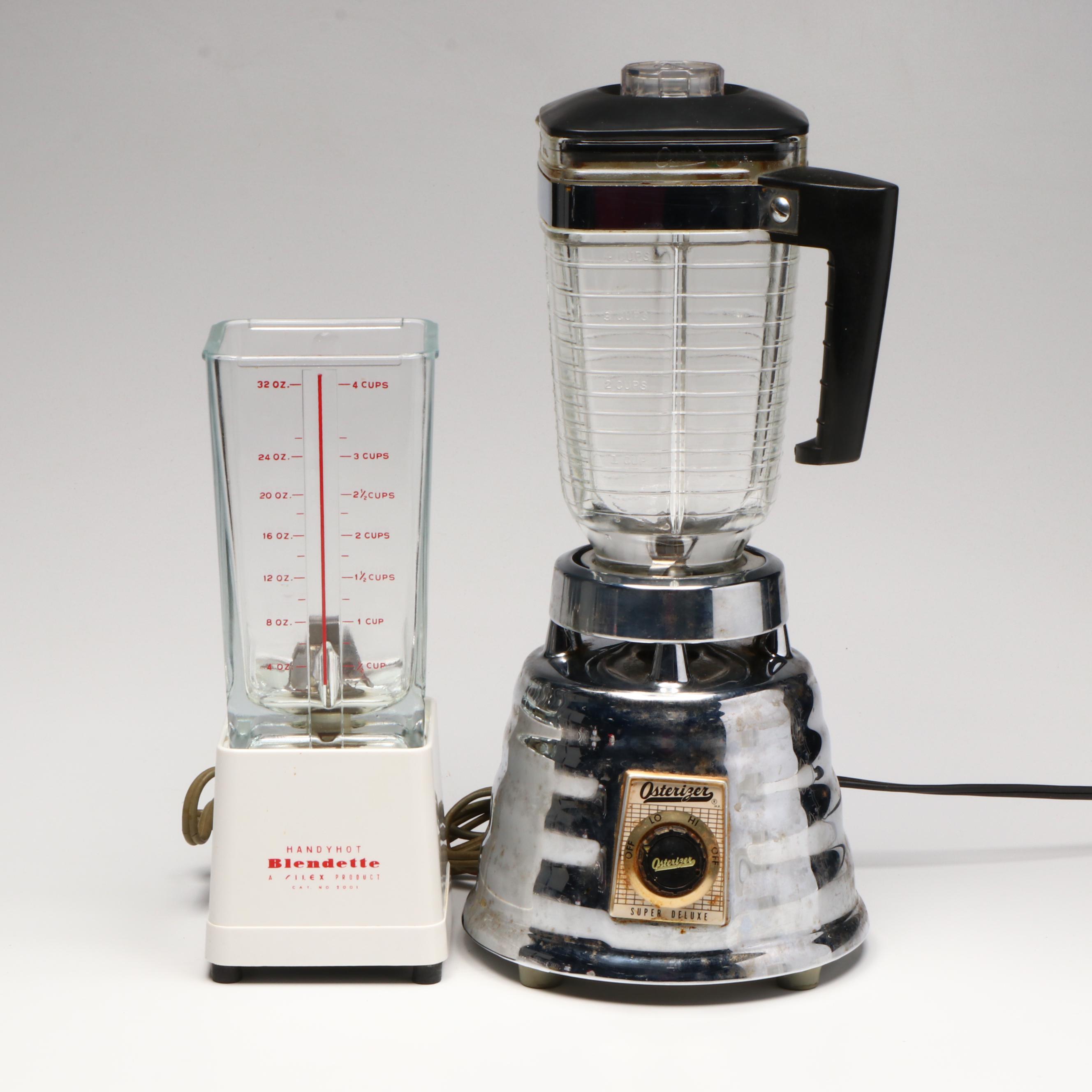 Oster Super Deluxe and Pilex Handyhot Blendette Blenders