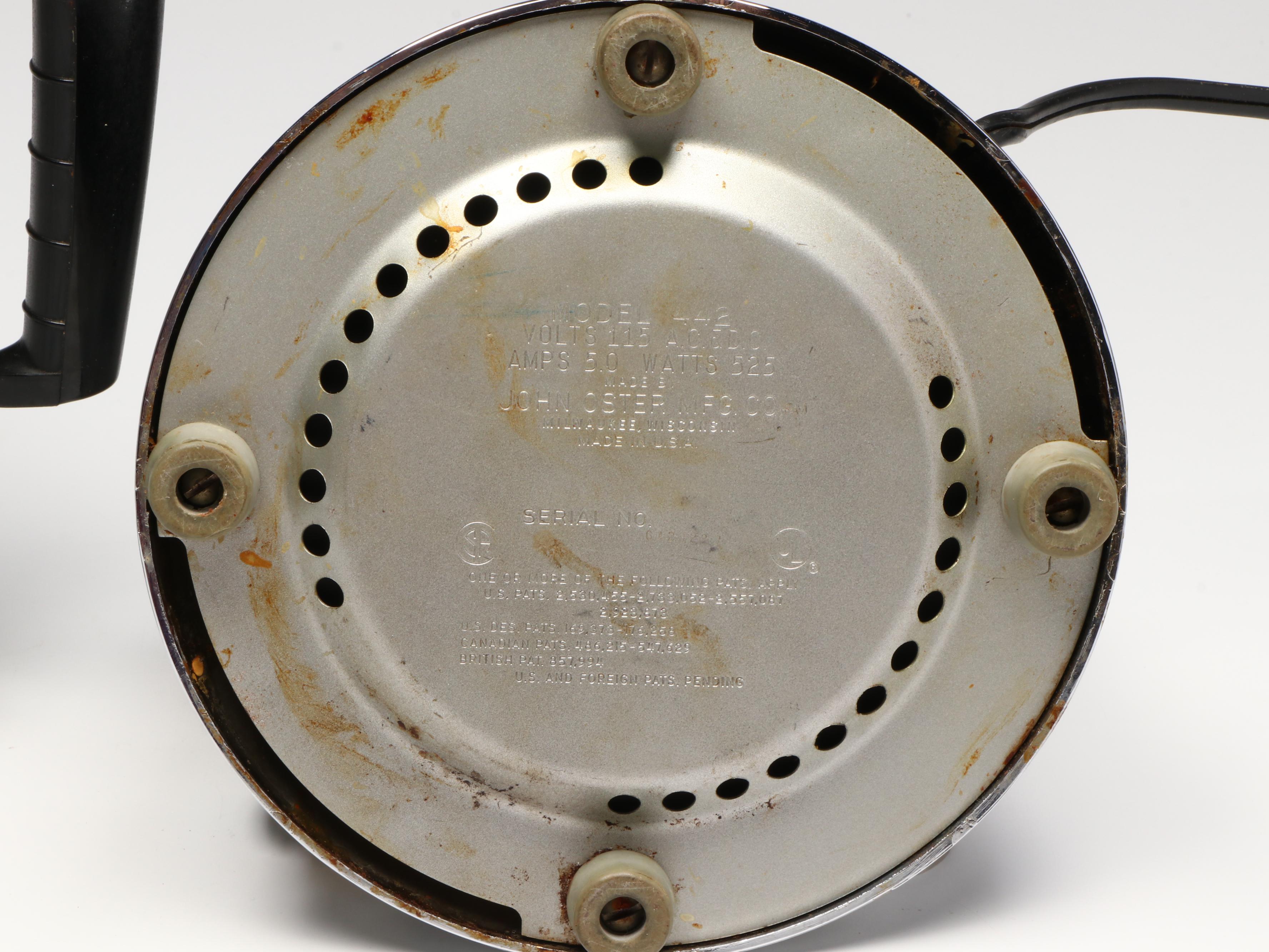 Oster Super Deluxe and Pilex Handyhot Blendette Blenders