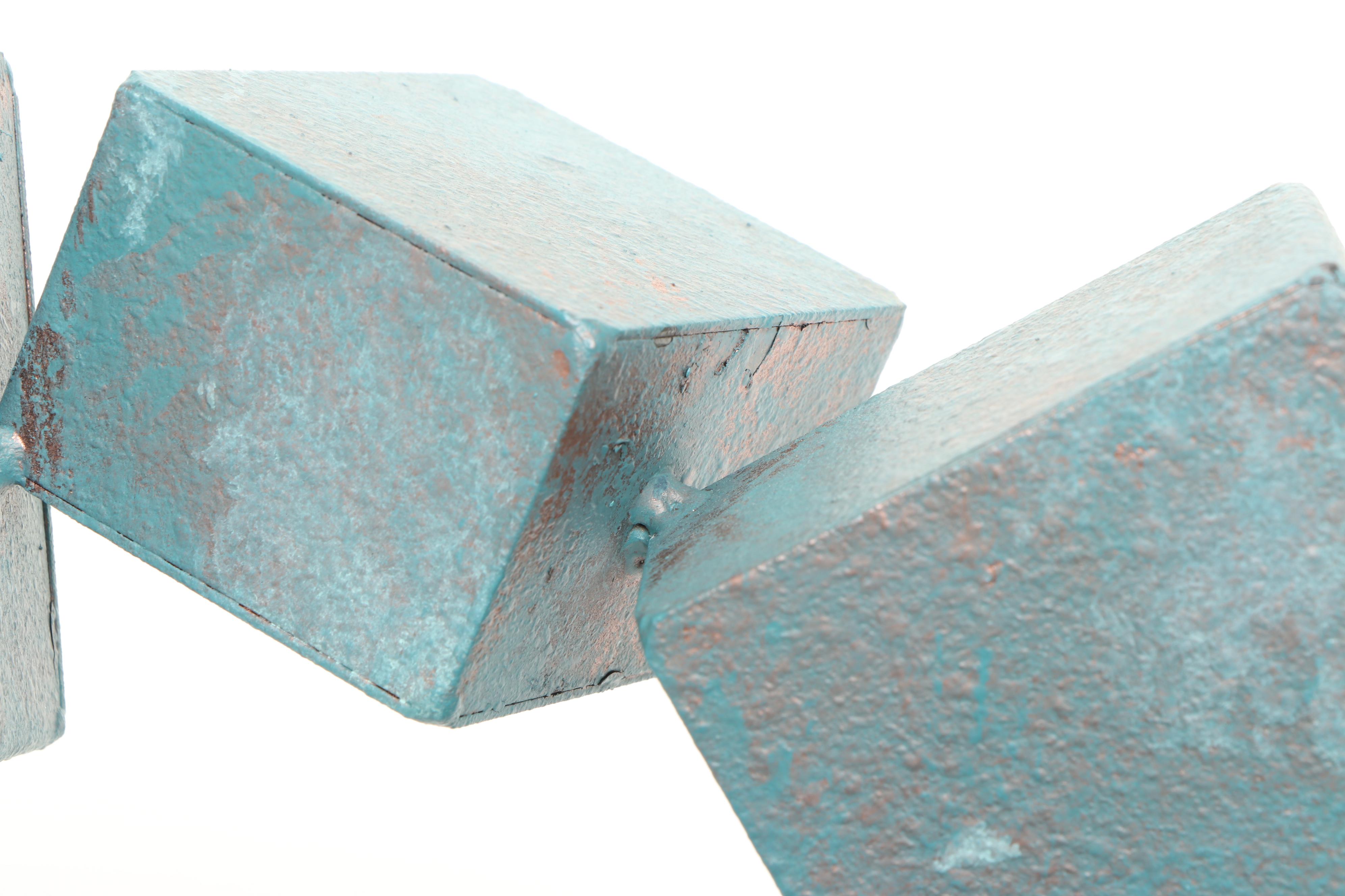 Artisan House, Inc. "Freeze Frame" Metal Sculpture with Toyo Bronze Candlestick