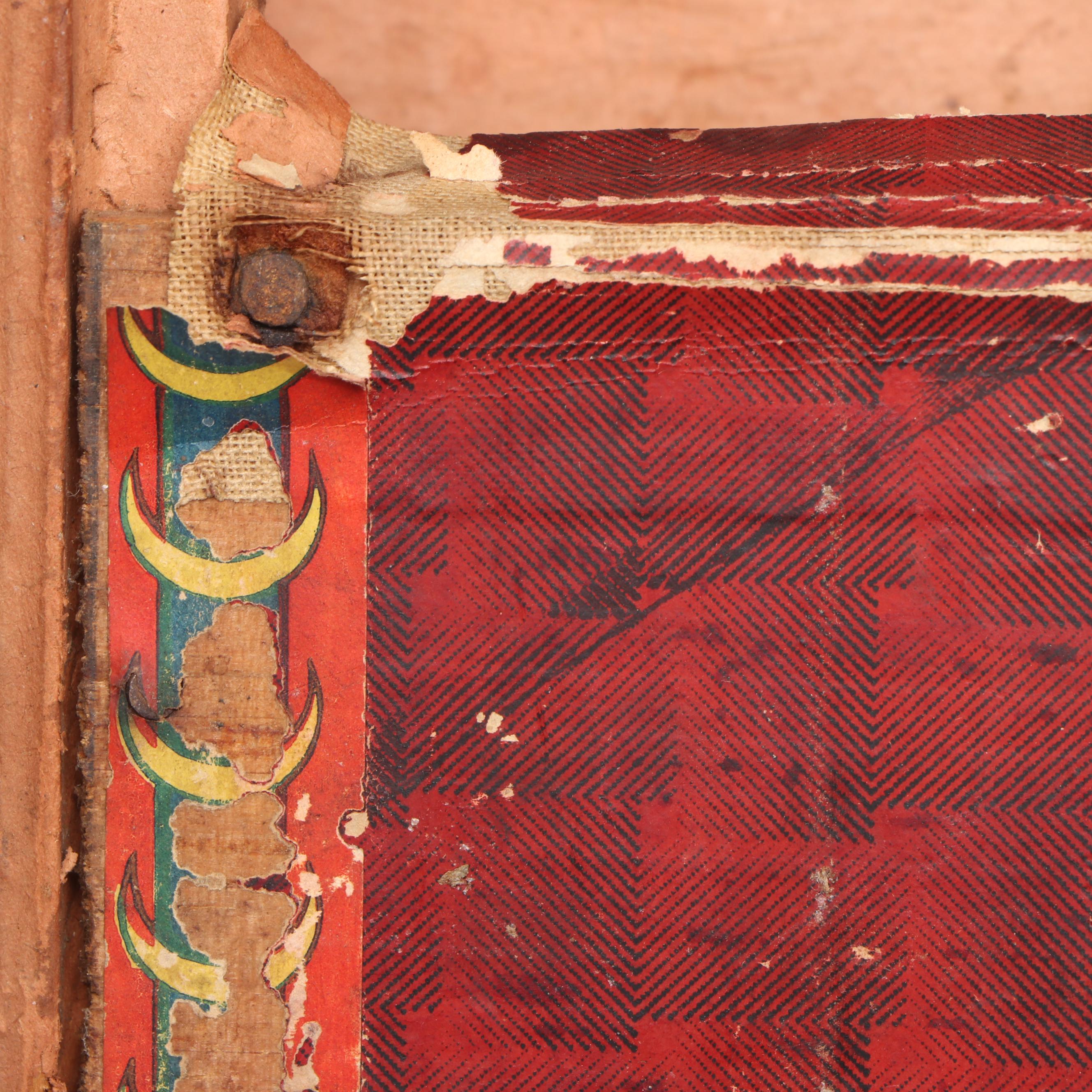 Wooden Dome-Top Desktop Chest