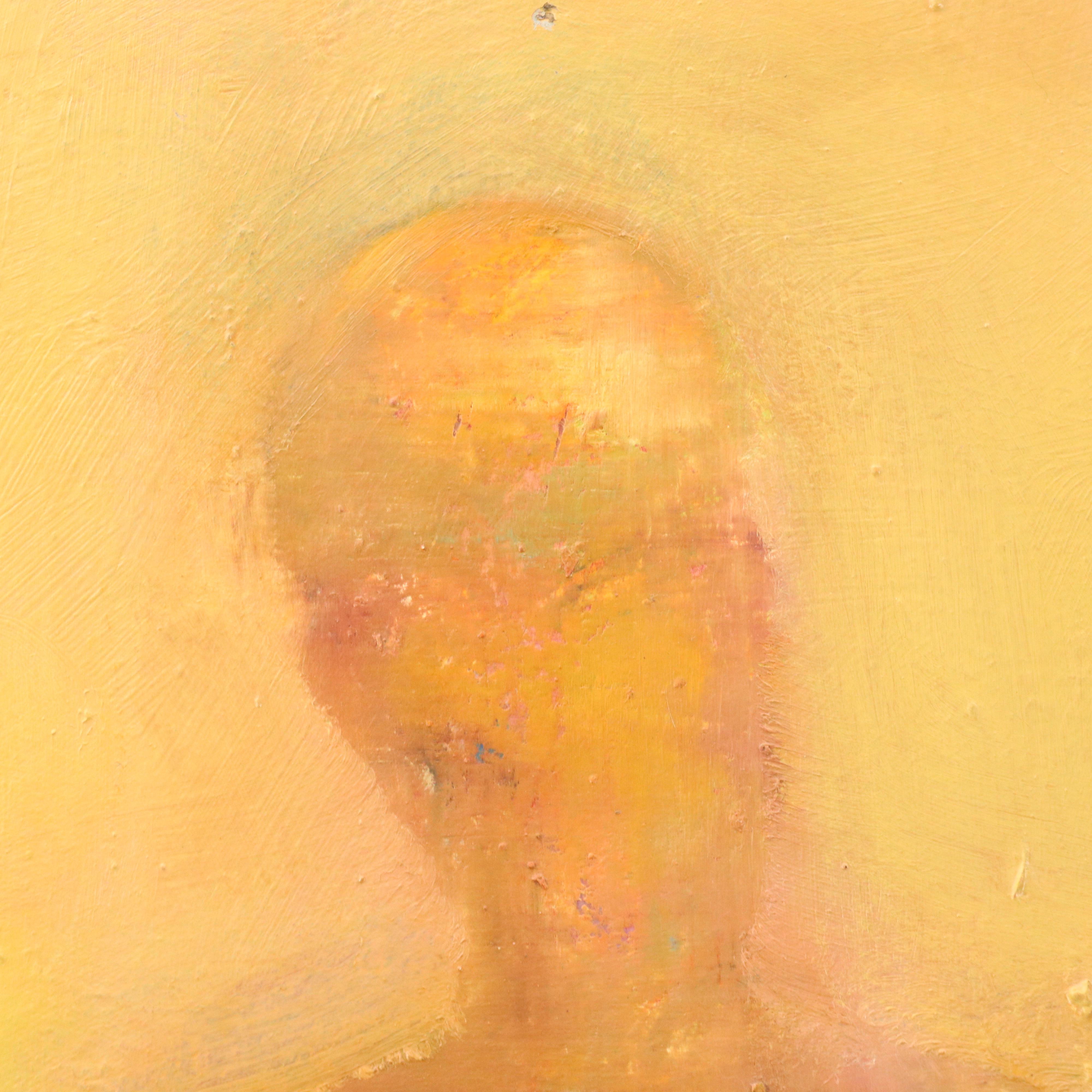 Hal Schwarze Expressionist Style Oil Painting "Archetype"