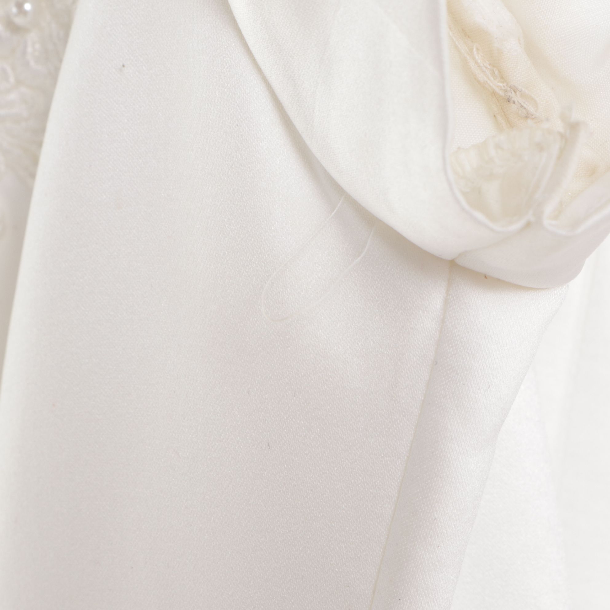 Beaded and Embellished Wedding Dress with Sweetheart Neckline and Basque Waist