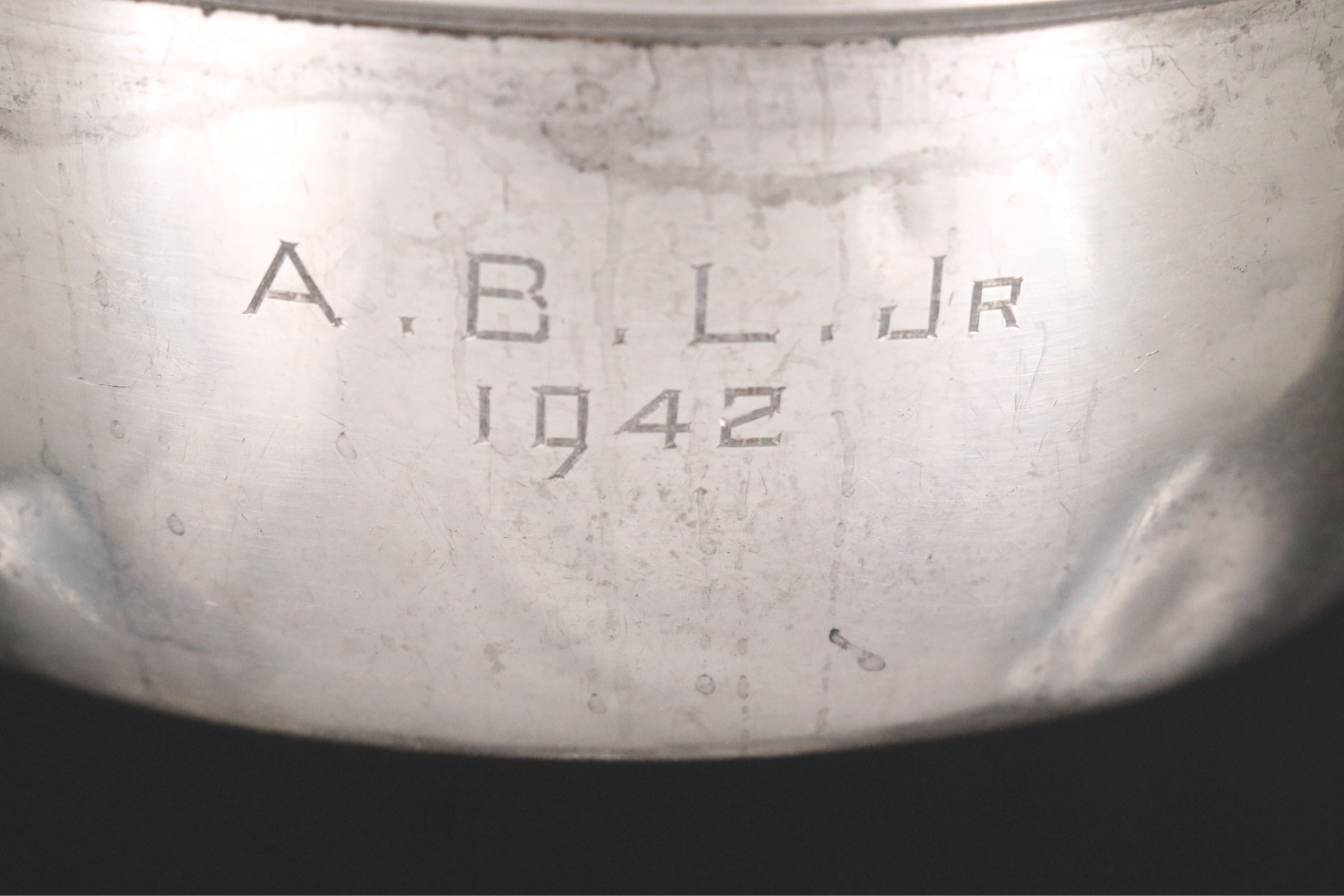 F.B. Rogers Sterling Creamer and Sugar Bowl with More Sterling Table Accessories