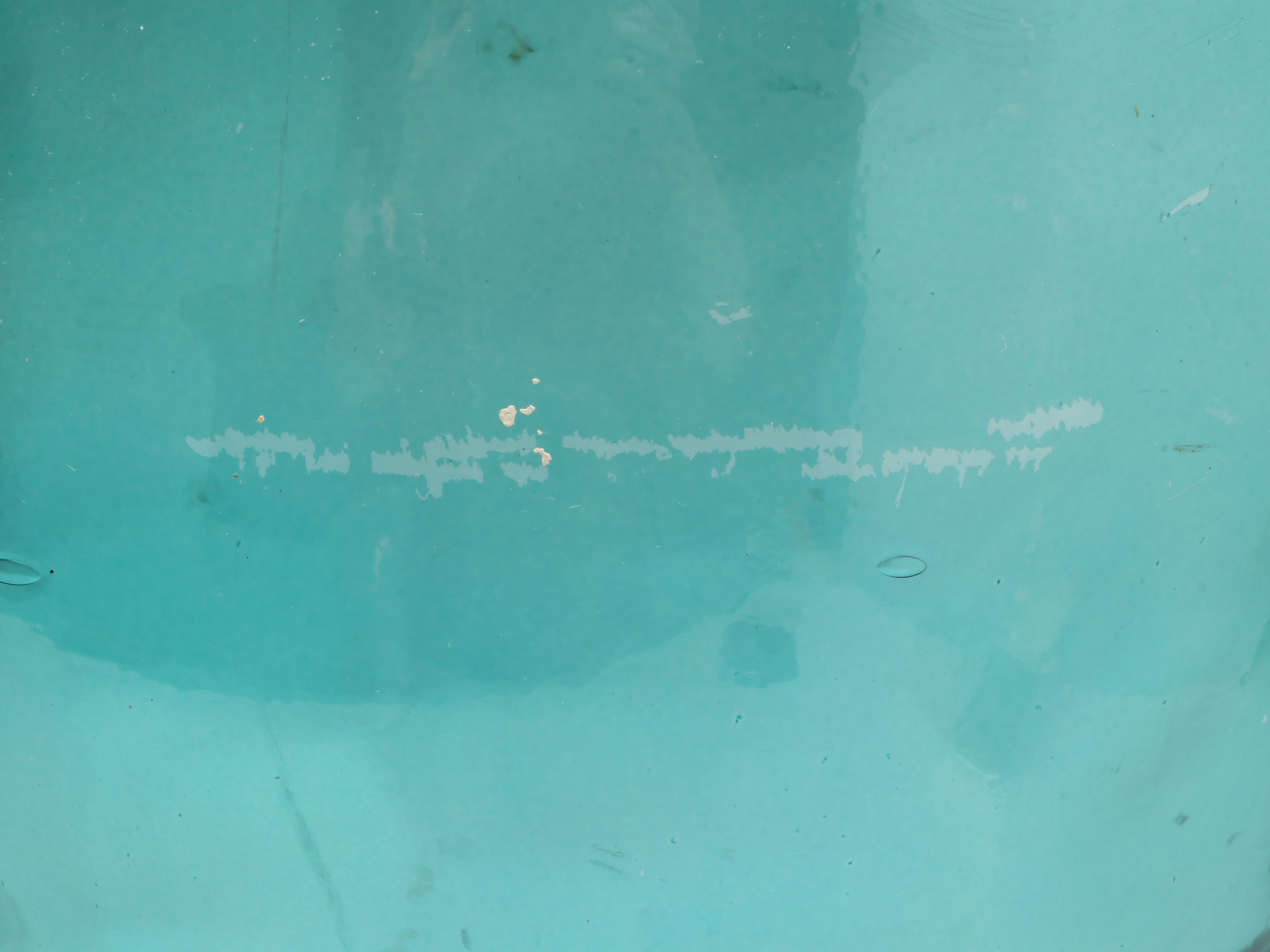 Mid Century Modern Style Blue Flashed Glass Vase