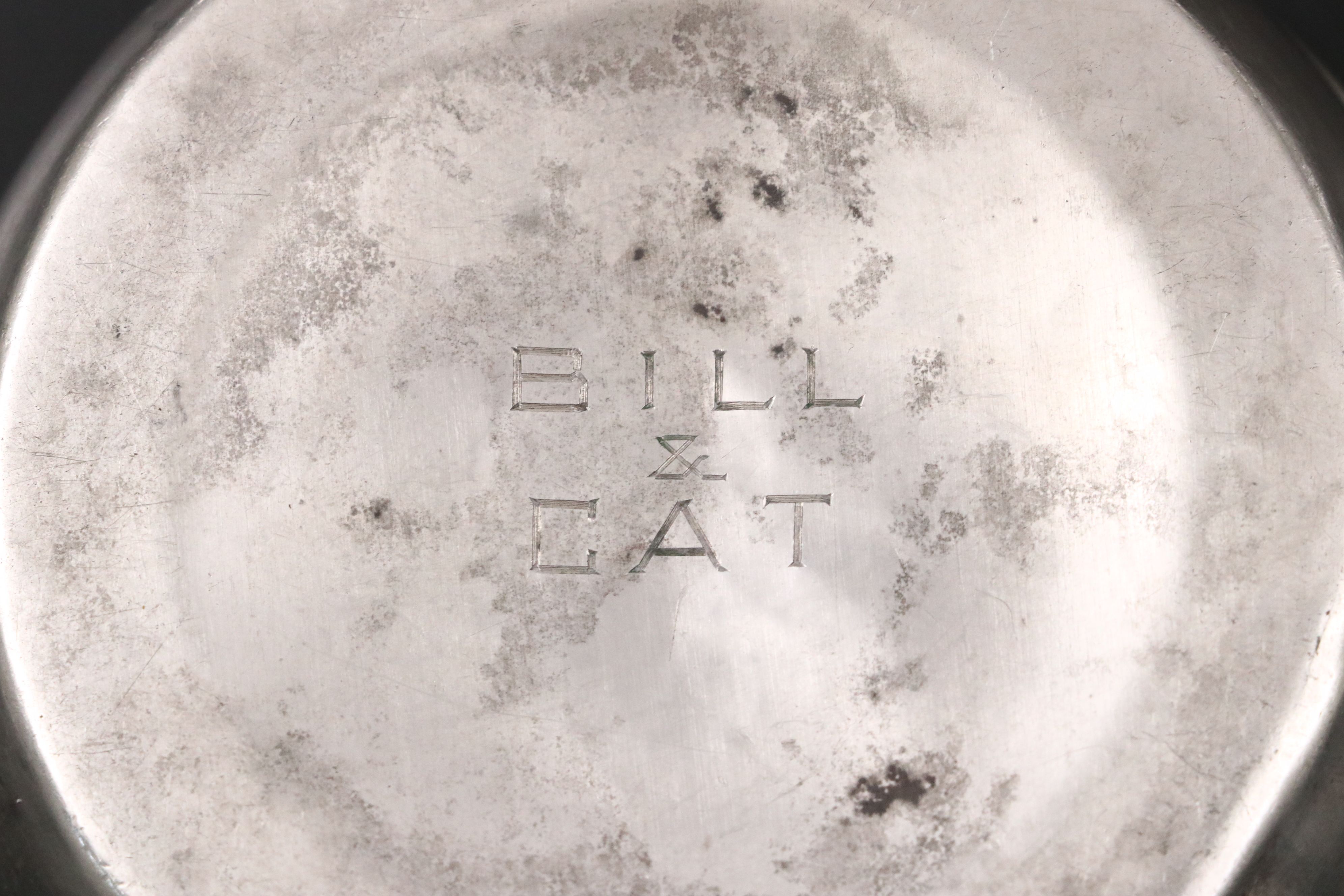 F.B. Rogers Sterling Creamer and Sugar Bowl with More Sterling Table Accessories