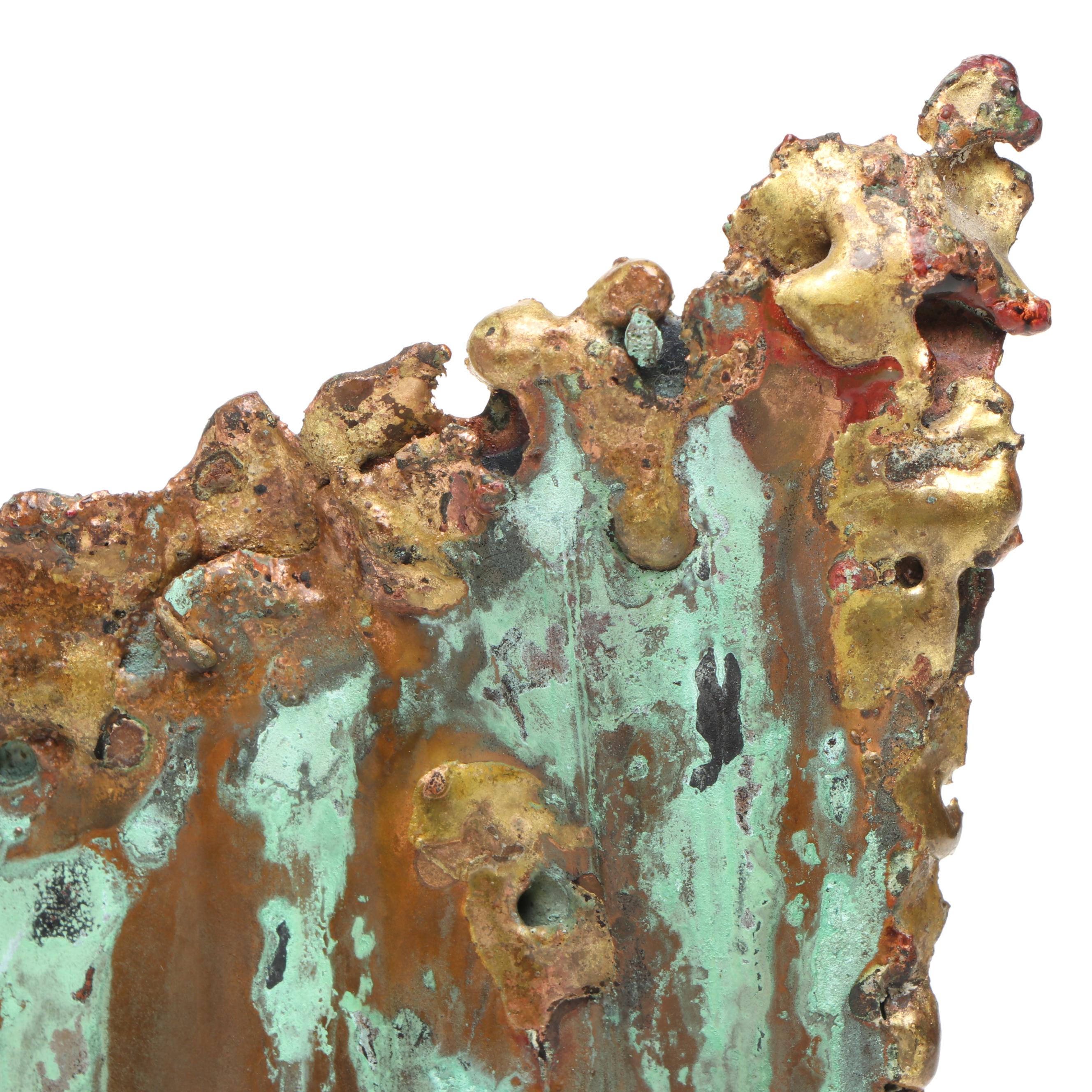 Repurposed Metal Lion and Owl Sculptures