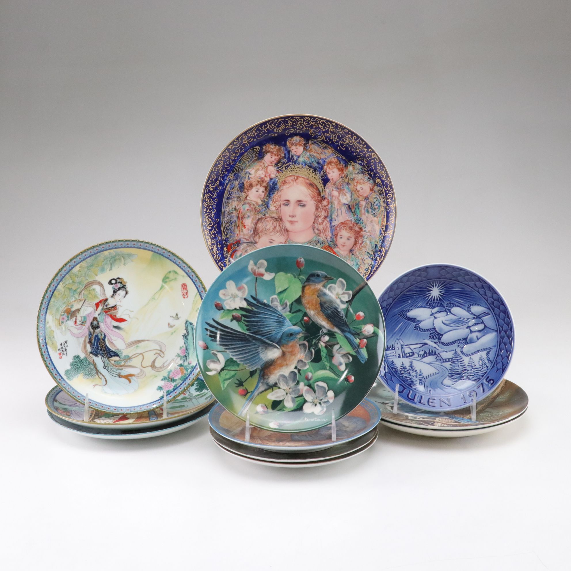 Kevin Daniel "Birds of Your Garden" and More Collector Plates, 1980s